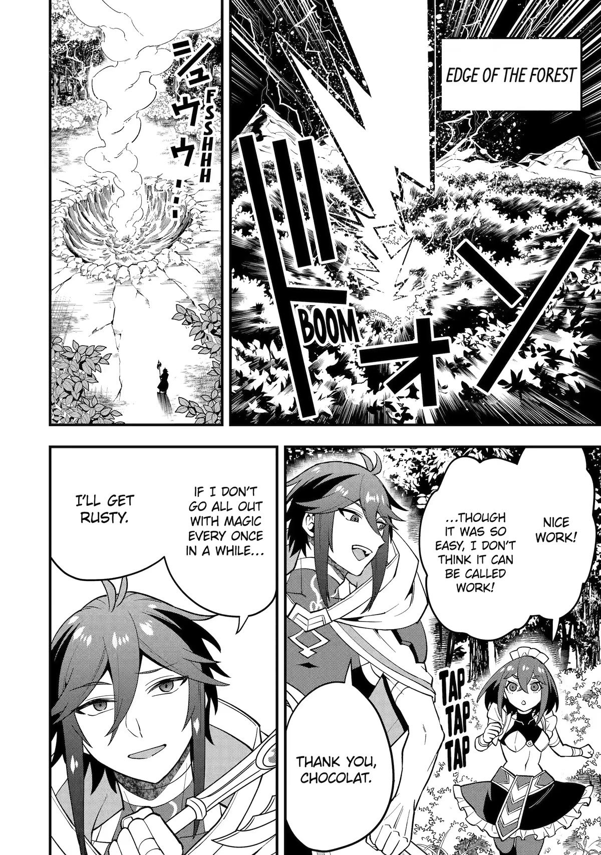 Kouryakuhon o Kushi Suru Saikyou no Mahoutsukai ~< meirei sa sero > to wa Iwa Senai Oreryuu Mao Tobatsu Saizen Ruuto ~ Chapter 45 page 22 - Chapter 45