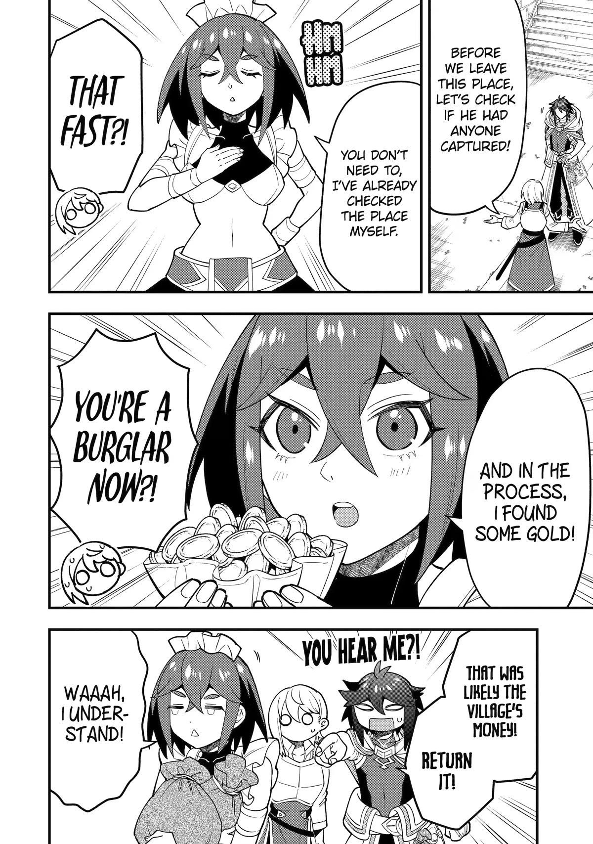 Kouryakuhon o Kushi Suru Saikyou no Mahoutsukai ~< meirei sa sero > to wa Iwa Senai Oreryuu Mao Tobatsu Saizen Ruuto ~ Chapter 46 page 29 - Chapter 46