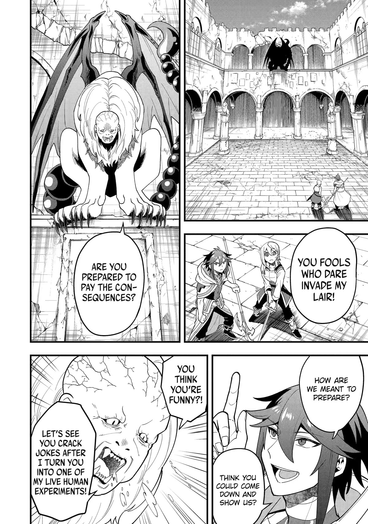 Kouryakuhon o Kushi Suru Saikyou no Mahoutsukai ~< meirei sa sero > to wa Iwa Senai Oreryuu Mao Tobatsu Saizen Ruuto ~ Chapter 47 page 12 - Chapter 47