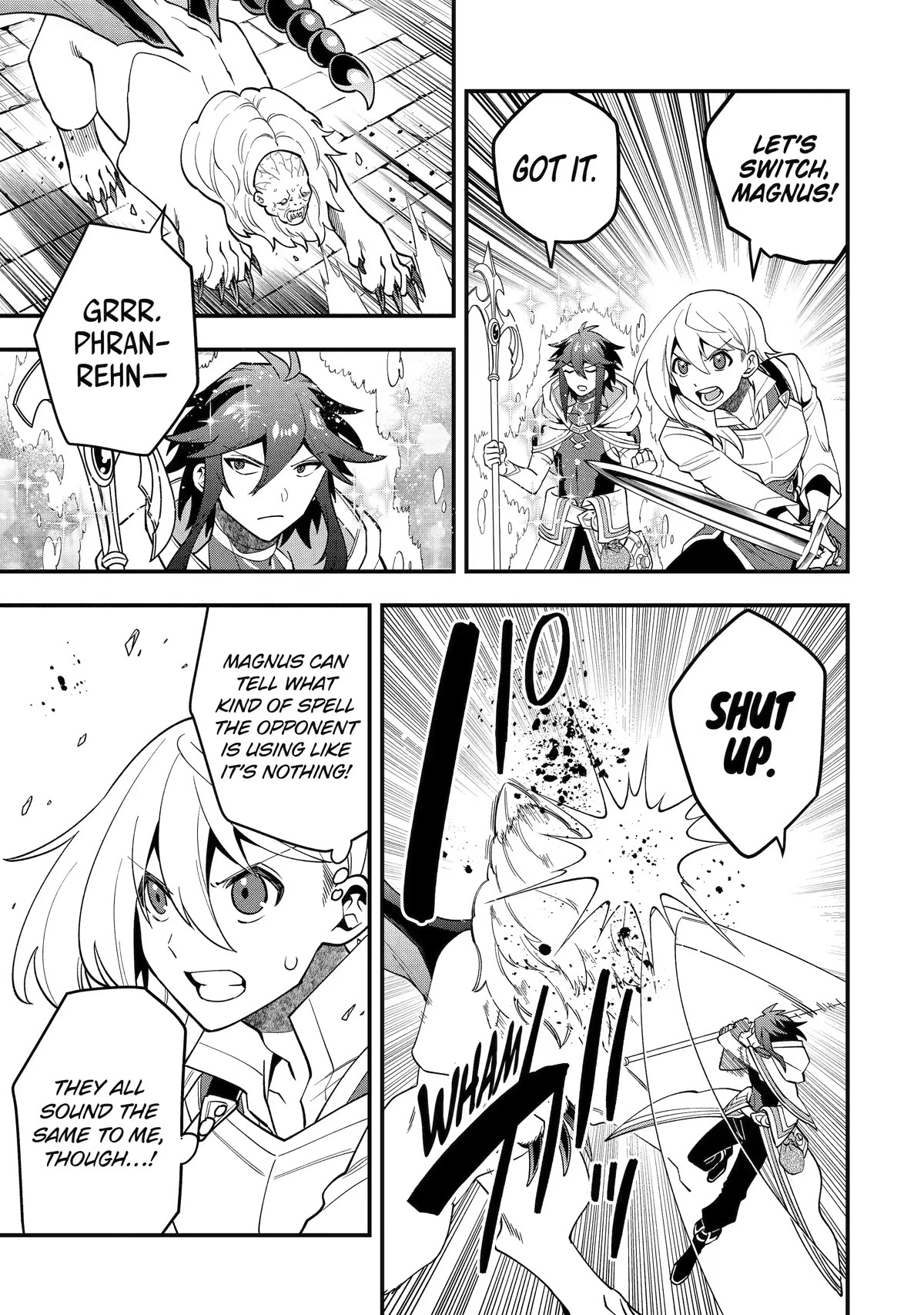 Kouryakuhon o Kushi Suru Saikyou no Mahoutsukai ~< meirei sa sero > to wa Iwa Senai Oreryuu Mao Tobatsu Saizen Ruuto ~ Chapter 47 page 19 - Chapter 47