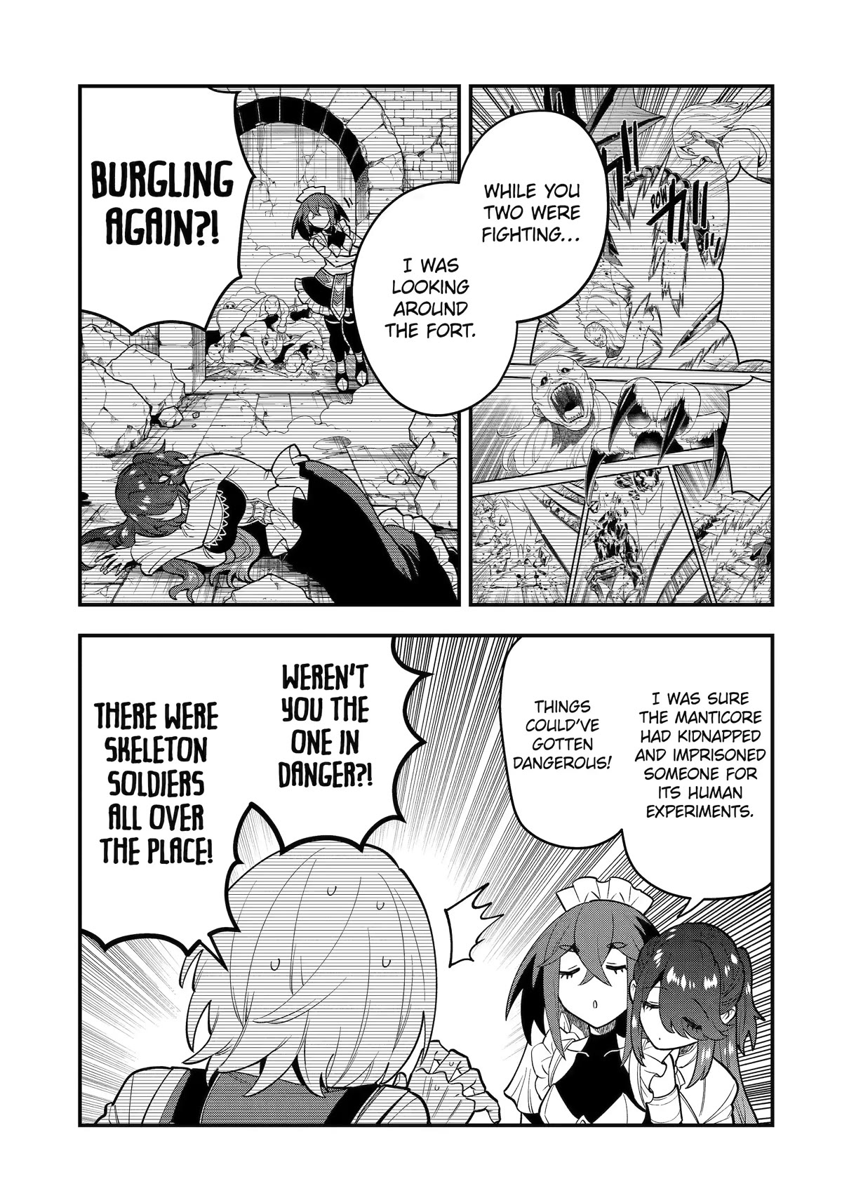 Kouryakuhon o Kushi Suru Saikyou no Mahoutsukai ~< meirei sa sero > to wa Iwa Senai Oreryuu Mao Tobatsu Saizen Ruuto ~ Chapter 47 page 28 - Chapter 47