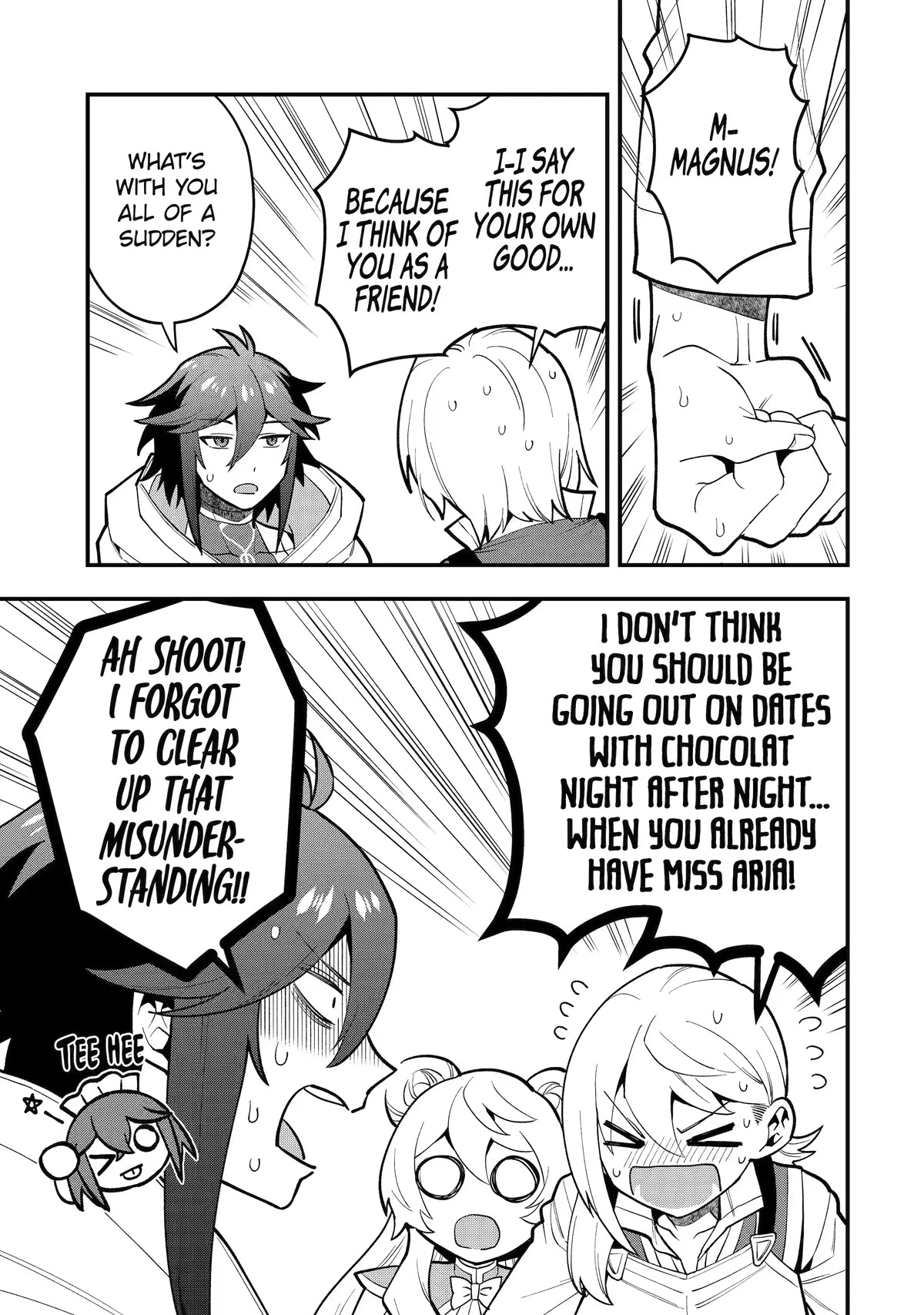 Kouryakuhon o Kushi Suru Saikyou no Mahoutsukai ~< meirei sa sero > to wa Iwa Senai Oreryuu Mao Tobatsu Saizen Ruuto ~ Chapter 47 page 9 - Chapter 47