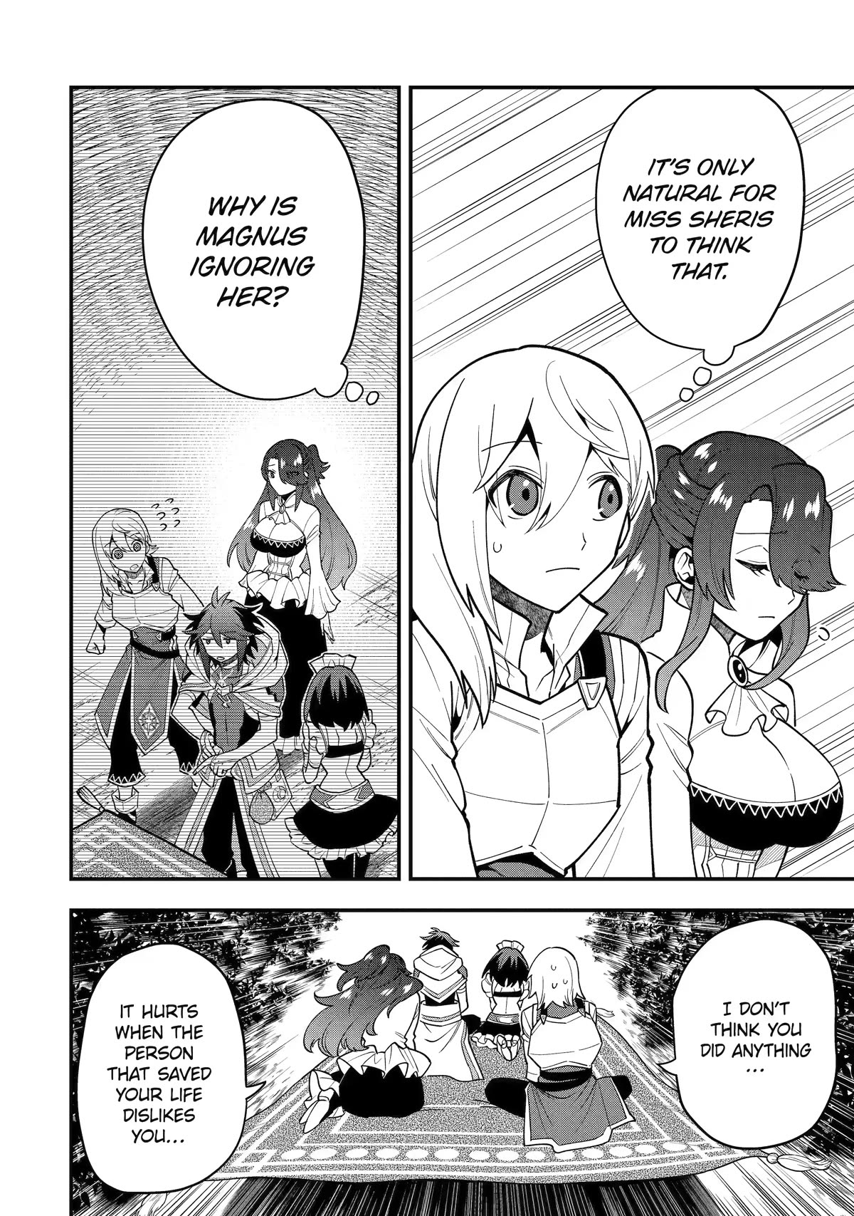 Kouryakuhon o Kushi Suru Saikyou no Mahoutsukai ~< meirei sa sero > to wa Iwa Senai Oreryuu Mao Tobatsu Saizen Ruuto ~ Chapter 48 page 10 - Chapter 48