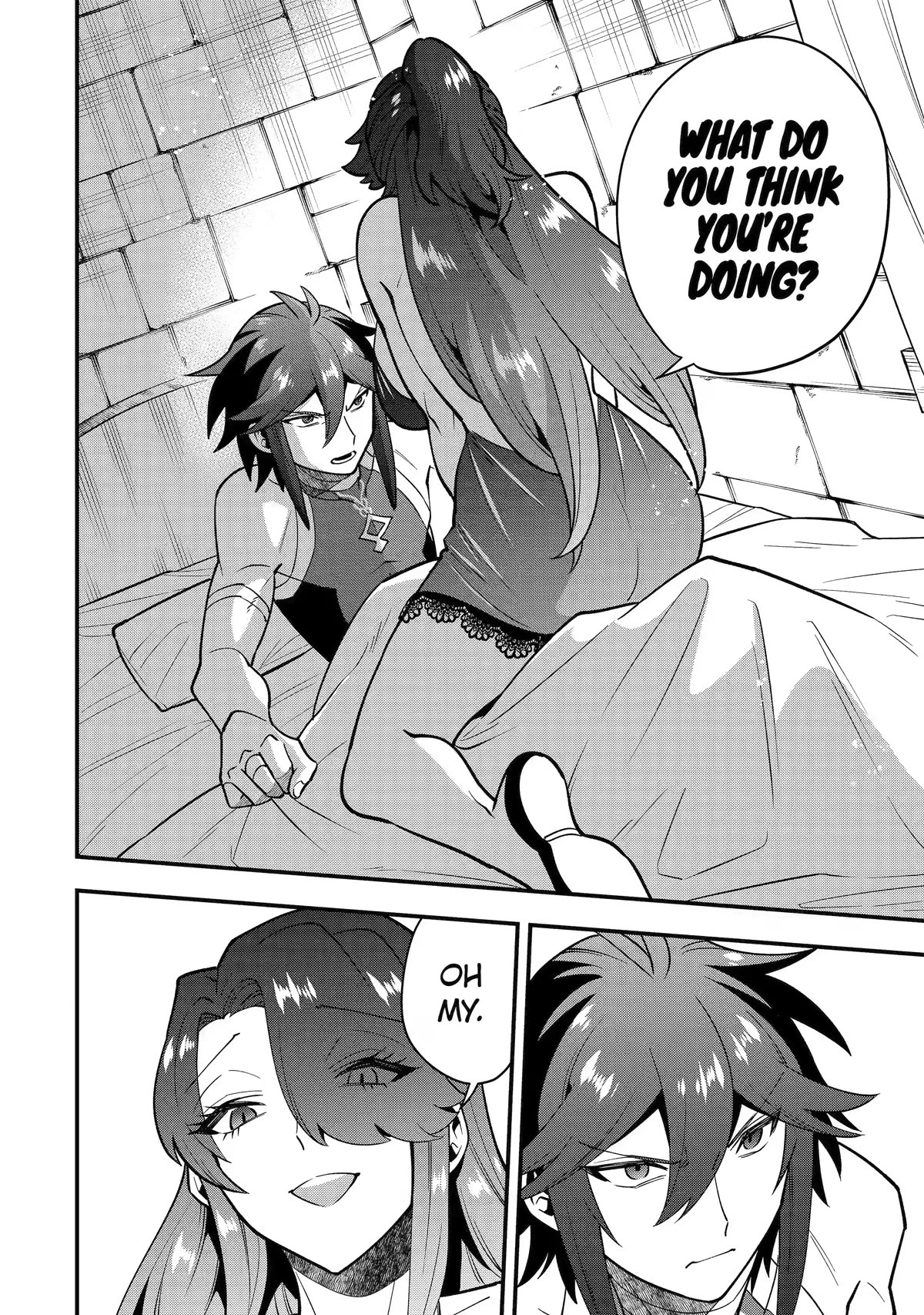 Kouryakuhon o Kushi Suru Saikyou no Mahoutsukai ~< meirei sa sero > to wa Iwa Senai Oreryuu Mao Tobatsu Saizen Ruuto ~ Chapter 48 page 24 - Chapter 48
