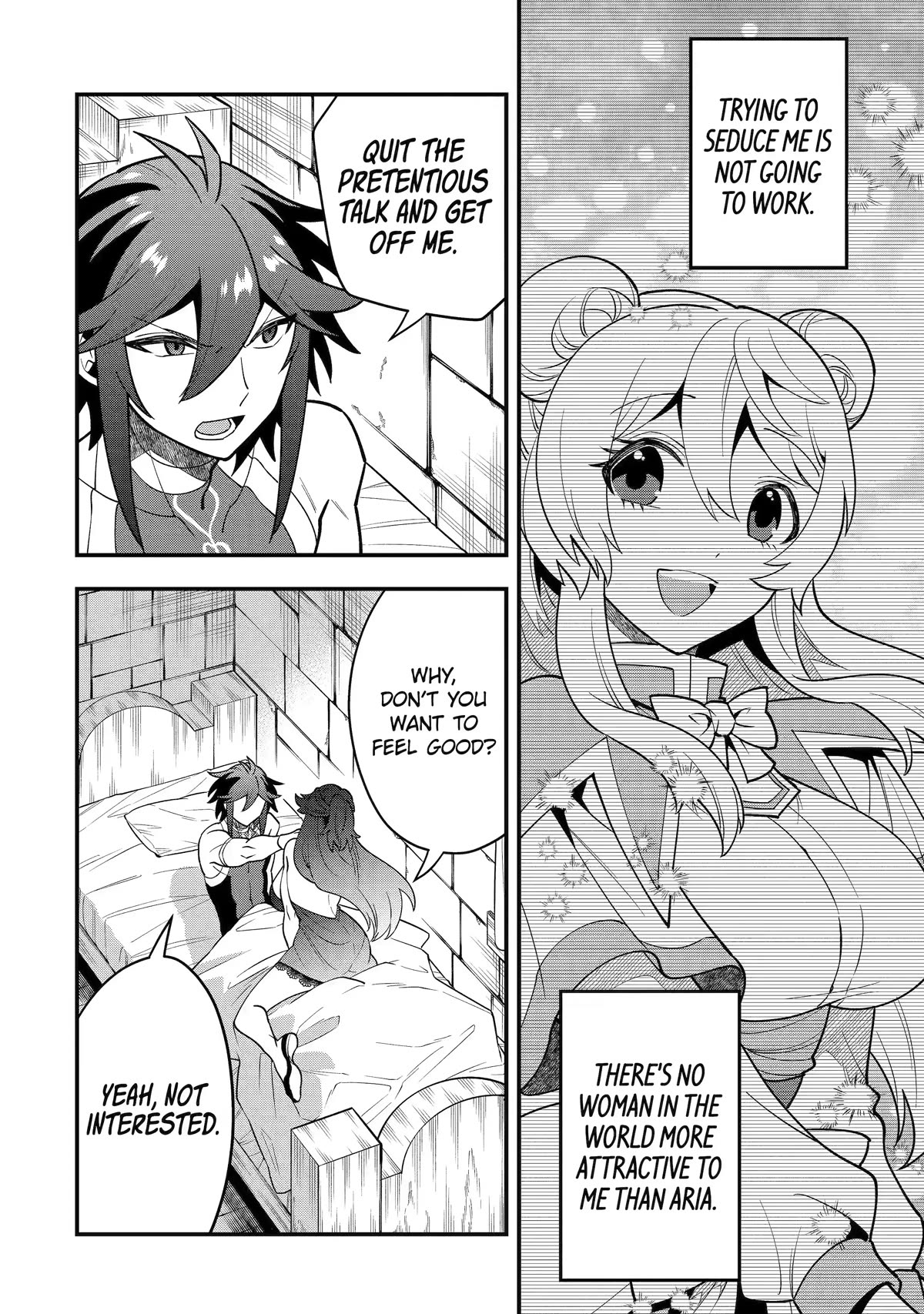 Kouryakuhon o Kushi Suru Saikyou no Mahoutsukai ~< meirei sa sero > to wa Iwa Senai Oreryuu Mao Tobatsu Saizen Ruuto ~ Chapter 48 page 28 - Chapter 48
