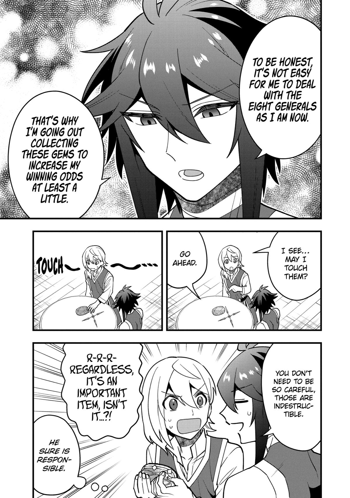 Kouryakuhon o Kushi Suru Saikyou no Mahoutsukai ~< meirei sa sero > to wa Iwa Senai Oreryuu Mao Tobatsu Saizen Ruuto ~ Chapter 49 page 19 - Chapter 49