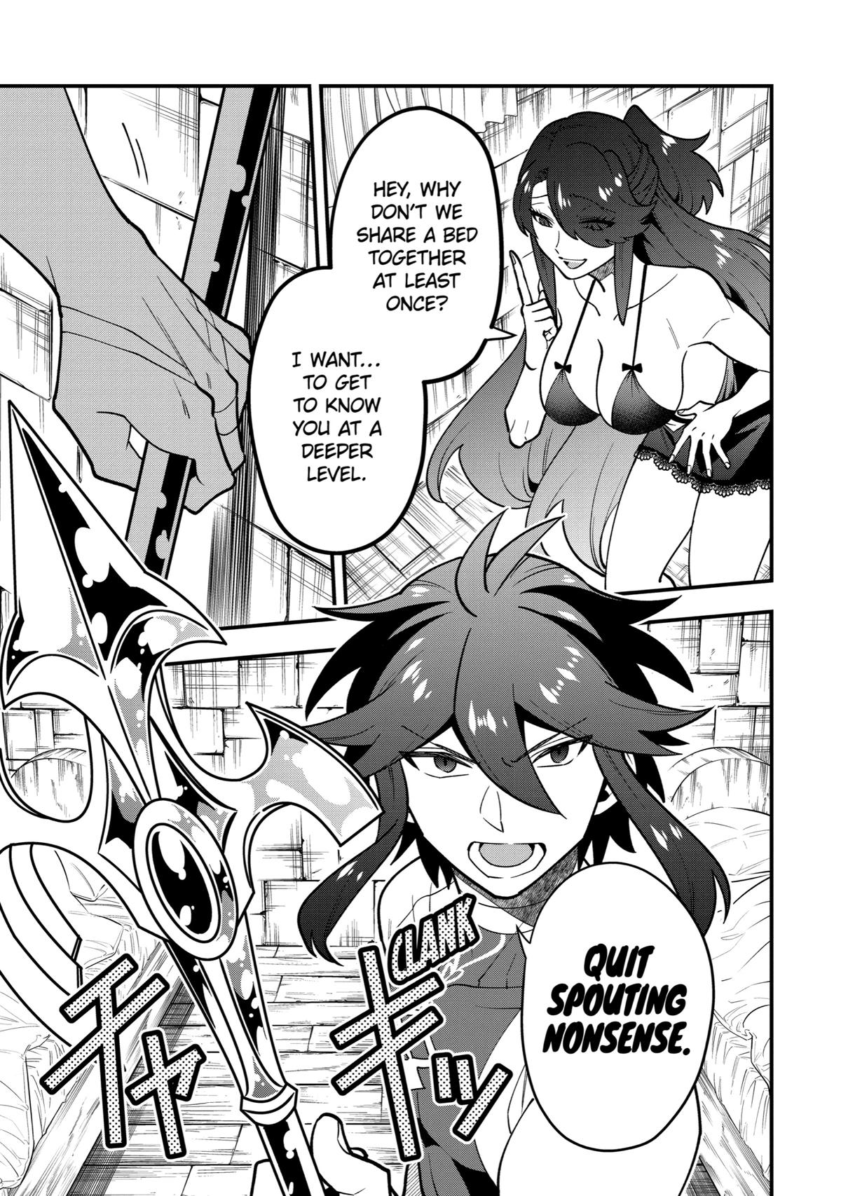 Kouryakuhon o Kushi Suru Saikyou no Mahoutsukai ~< meirei sa sero > to wa Iwa Senai Oreryuu Mao Tobatsu Saizen Ruuto ~ Chapter 49 page 3 - Chapter 49