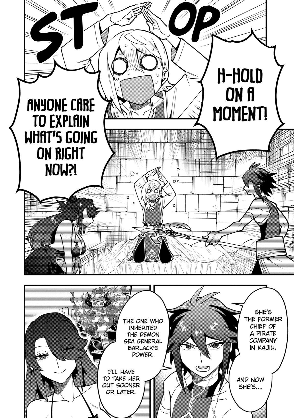Kouryakuhon o Kushi Suru Saikyou no Mahoutsukai ~< meirei sa sero > to wa Iwa Senai Oreryuu Mao Tobatsu Saizen Ruuto ~ Chapter 49 page 4 - Chapter 49