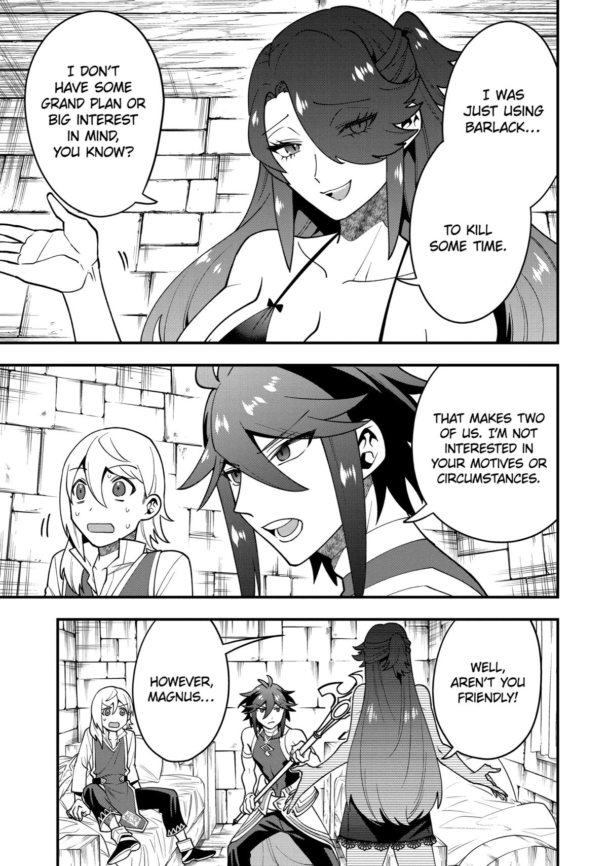Kouryakuhon o Kushi Suru Saikyou no Mahoutsukai ~< meirei sa sero > to wa Iwa Senai Oreryuu Mao Tobatsu Saizen Ruuto ~ Chapter 49 page 5 - Chapter 49