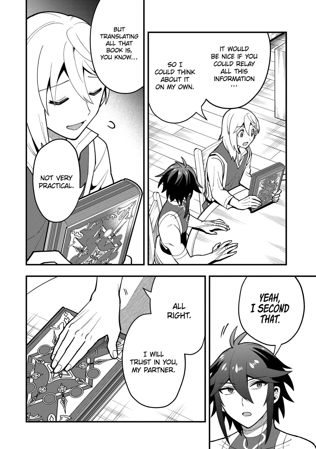 Kouryakuhon o Kushi Suru Saikyou no Mahoutsukai ~< meirei sa sero > to wa Iwa Senai Oreryuu Mao Tobatsu Saizen Ruuto ~ Chapter 50 page 12 - Chapter 50