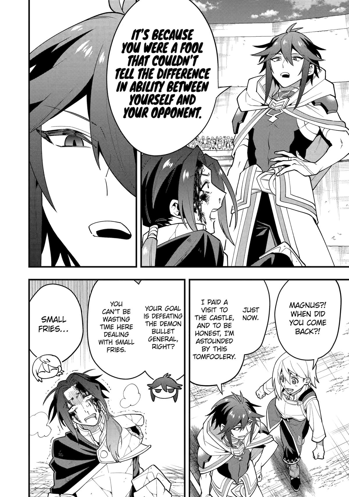 Kouryakuhon o Kushi Suru Saikyou no Mahoutsukai ~< meirei sa sero > to wa Iwa Senai Oreryuu Mao Tobatsu Saizen Ruuto ~ Chapter 52 page 27 - Chapter 52