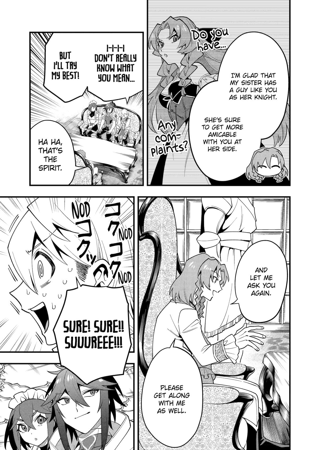 Kouryakuhon o Kushi Suru Saikyou no Mahoutsukai ~< meirei sa sero > to wa Iwa Senai Oreryuu Mao Tobatsu Saizen Ruuto ~ Chapter 53 page 21 - Chapter 53