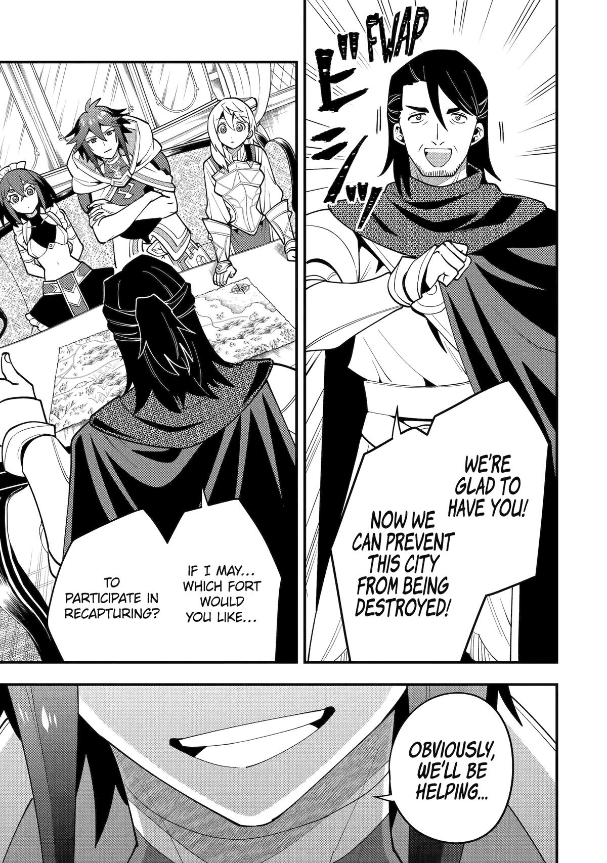 Kouryakuhon o Kushi Suru Saikyou no Mahoutsukai ~< meirei sa sero > to wa Iwa Senai Oreryuu Mao Tobatsu Saizen Ruuto ~ Chapter 53 page 29 - Chapter 53