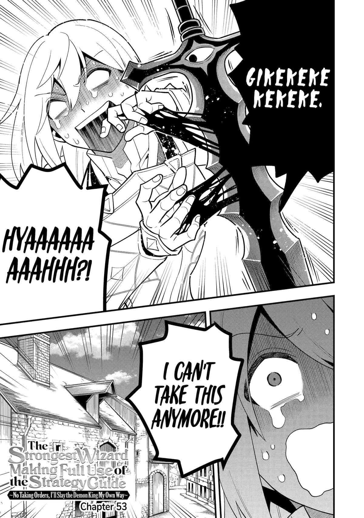 Kouryakuhon o Kushi Suru Saikyou no Mahoutsukai ~< meirei sa sero > to wa Iwa Senai Oreryuu Mao Tobatsu Saizen Ruuto ~ Chapter 53 page 7 - Chapter 53