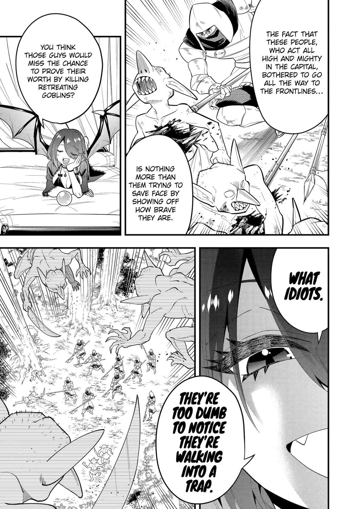 Kouryakuhon o Kushi Suru Saikyou no Mahoutsukai ~< meirei sa sero > to wa Iwa Senai Oreryuu Mao Tobatsu Saizen Ruuto ~ Chapter 54 page 19 - Chapter 54