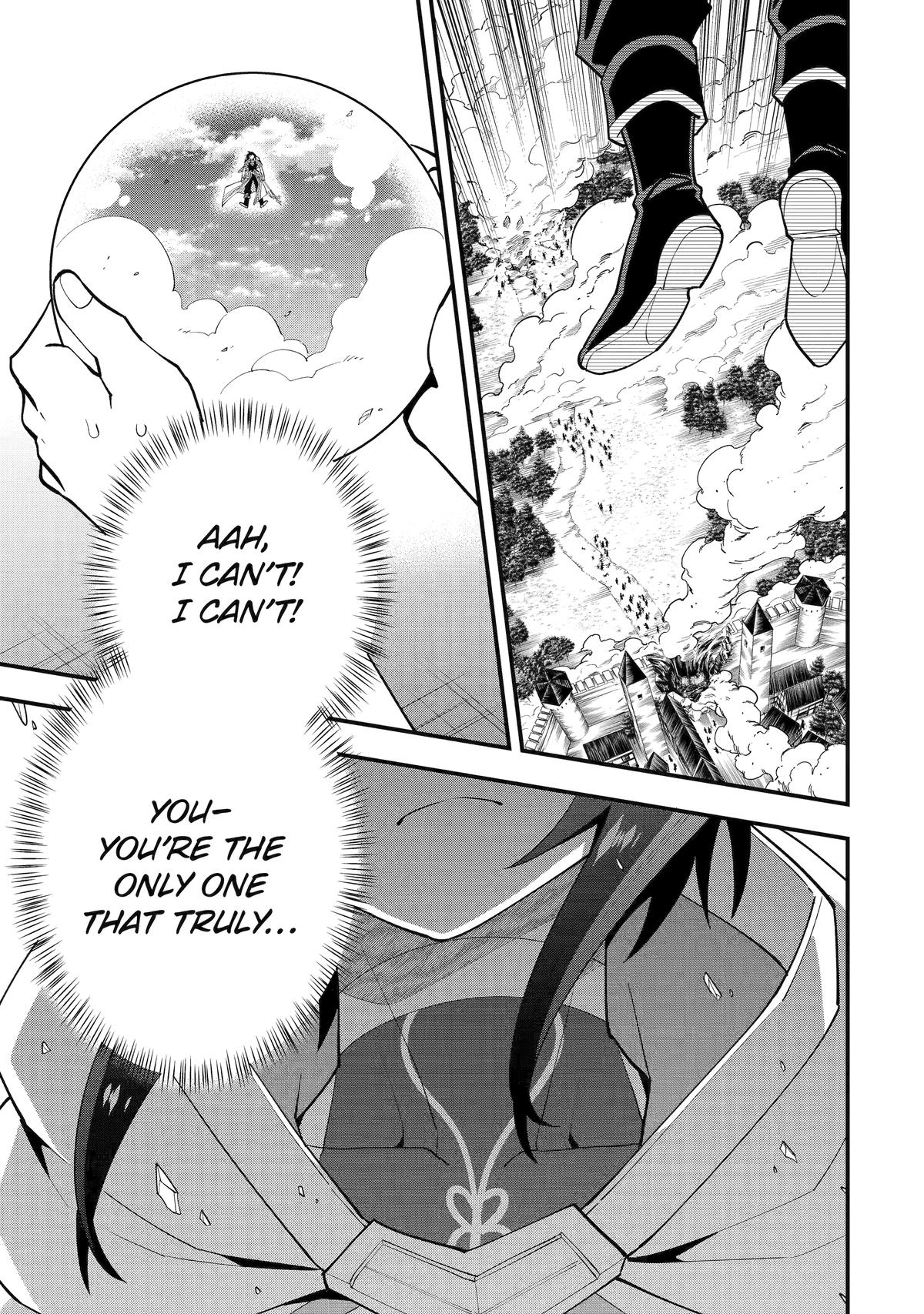 Kouryakuhon o Kushi Suru Saikyou no Mahoutsukai ~< meirei sa sero > to wa Iwa Senai Oreryuu Mao Tobatsu Saizen Ruuto ~ Chapter 54 page 28 - Chapter 54
