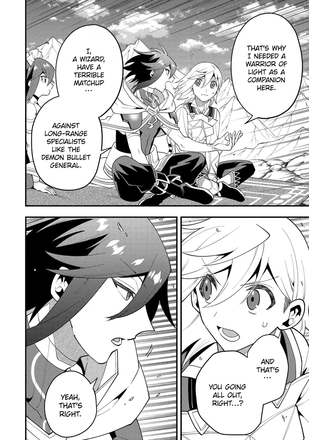 Kouryakuhon o Kushi Suru Saikyou no Mahoutsukai ~< meirei sa sero > to wa Iwa Senai Oreryuu Mao Tobatsu Saizen Ruuto ~ Chapter 55 page 12 - Chapter 55