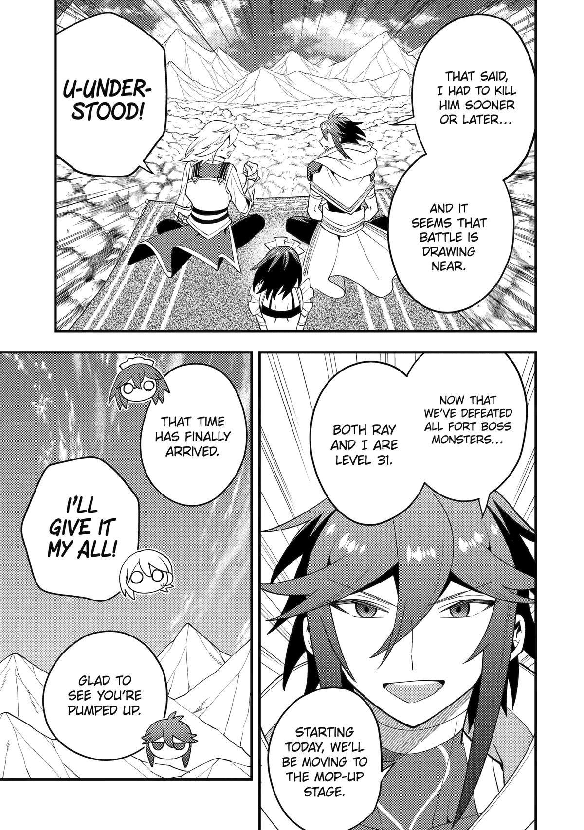 Kouryakuhon o Kushi Suru Saikyou no Mahoutsukai ~< meirei sa sero > to wa Iwa Senai Oreryuu Mao Tobatsu Saizen Ruuto ~ Chapter 55 page 13 - Chapter 55