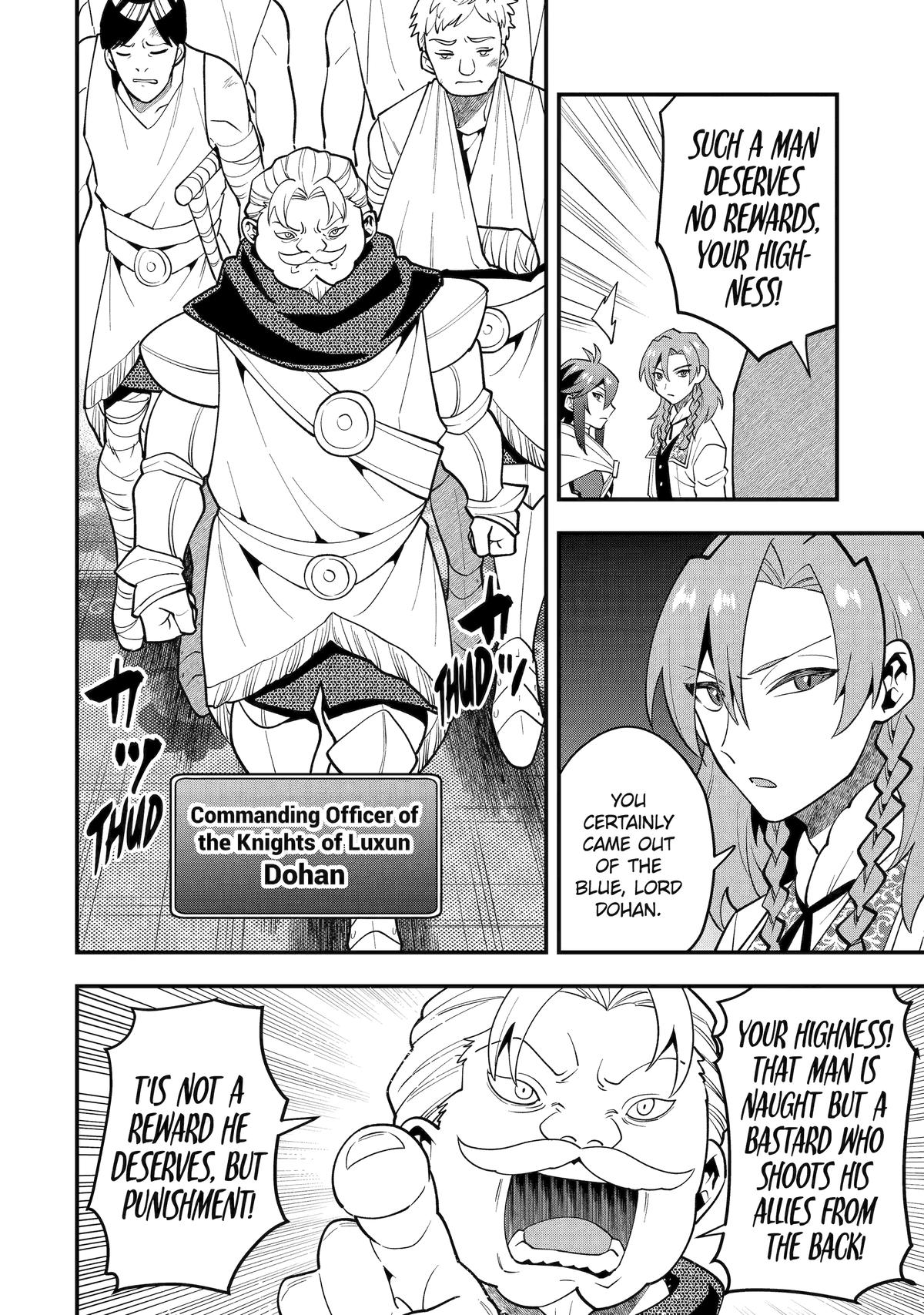 Kouryakuhon o Kushi Suru Saikyou no Mahoutsukai ~< meirei sa sero > to wa Iwa Senai Oreryuu Mao Tobatsu Saizen Ruuto ~ Chapter 55 page 4 - Chapter 55