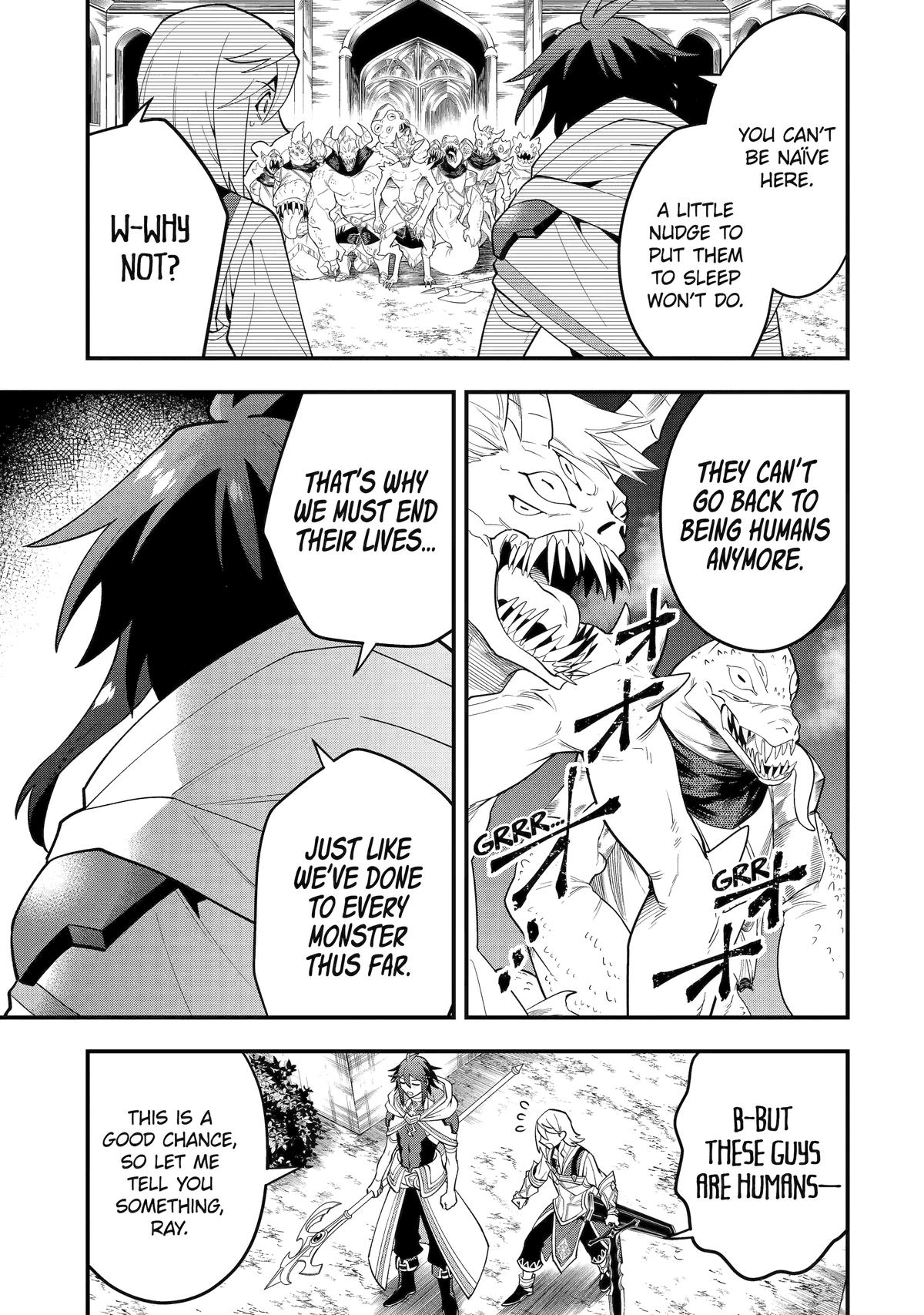 Kouryakuhon o Kushi Suru Saikyou no Mahoutsukai ~< meirei sa sero > to wa Iwa Senai Oreryuu Mao Tobatsu Saizen Ruuto ~ Chapter 56 page 11 - Chapter 56