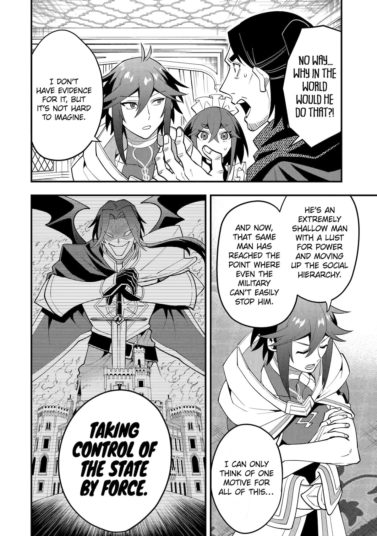 Kouryakuhon o Kushi Suru Saikyou no Mahoutsukai ~< meirei sa sero > to wa Iwa Senai Oreryuu Mao Tobatsu Saizen Ruuto ~ Chapter 56 page 2 - Chapter 56
