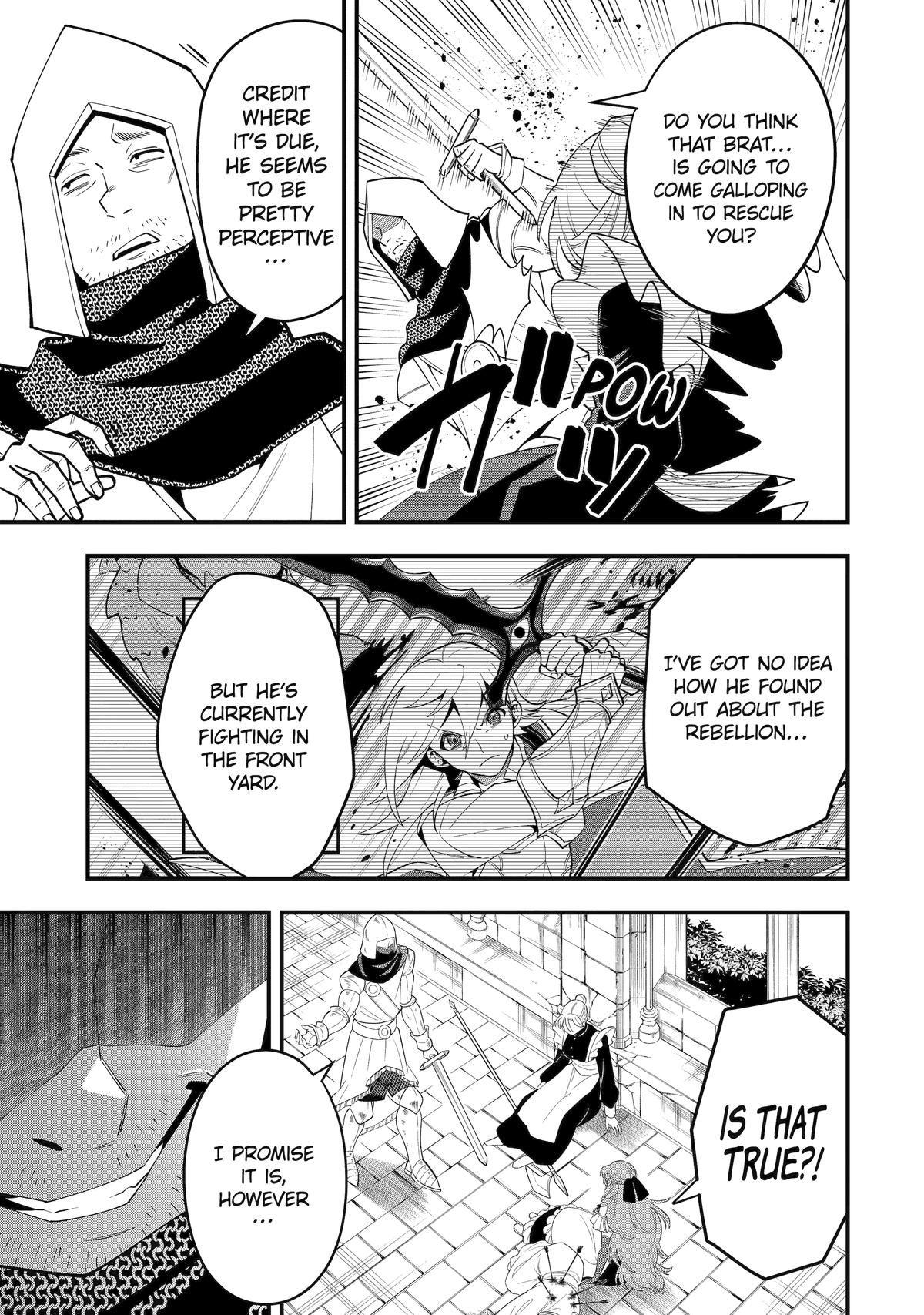 Kouryakuhon o Kushi Suru Saikyou no Mahoutsukai ~< meirei sa sero > to wa Iwa Senai Oreryuu Mao Tobatsu Saizen Ruuto ~ Chapter 56 page 25 - Chapter 56