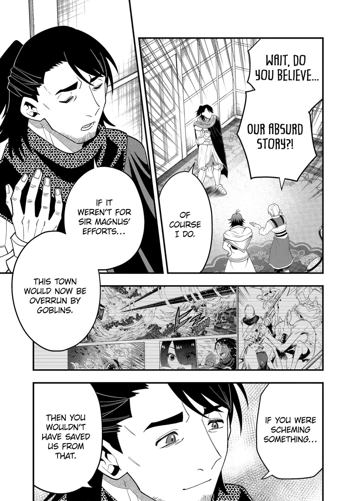 Kouryakuhon o Kushi Suru Saikyou no Mahoutsukai ~< meirei sa sero > to wa Iwa Senai Oreryuu Mao Tobatsu Saizen Ruuto ~ Chapter 56 page 5 - Chapter 56