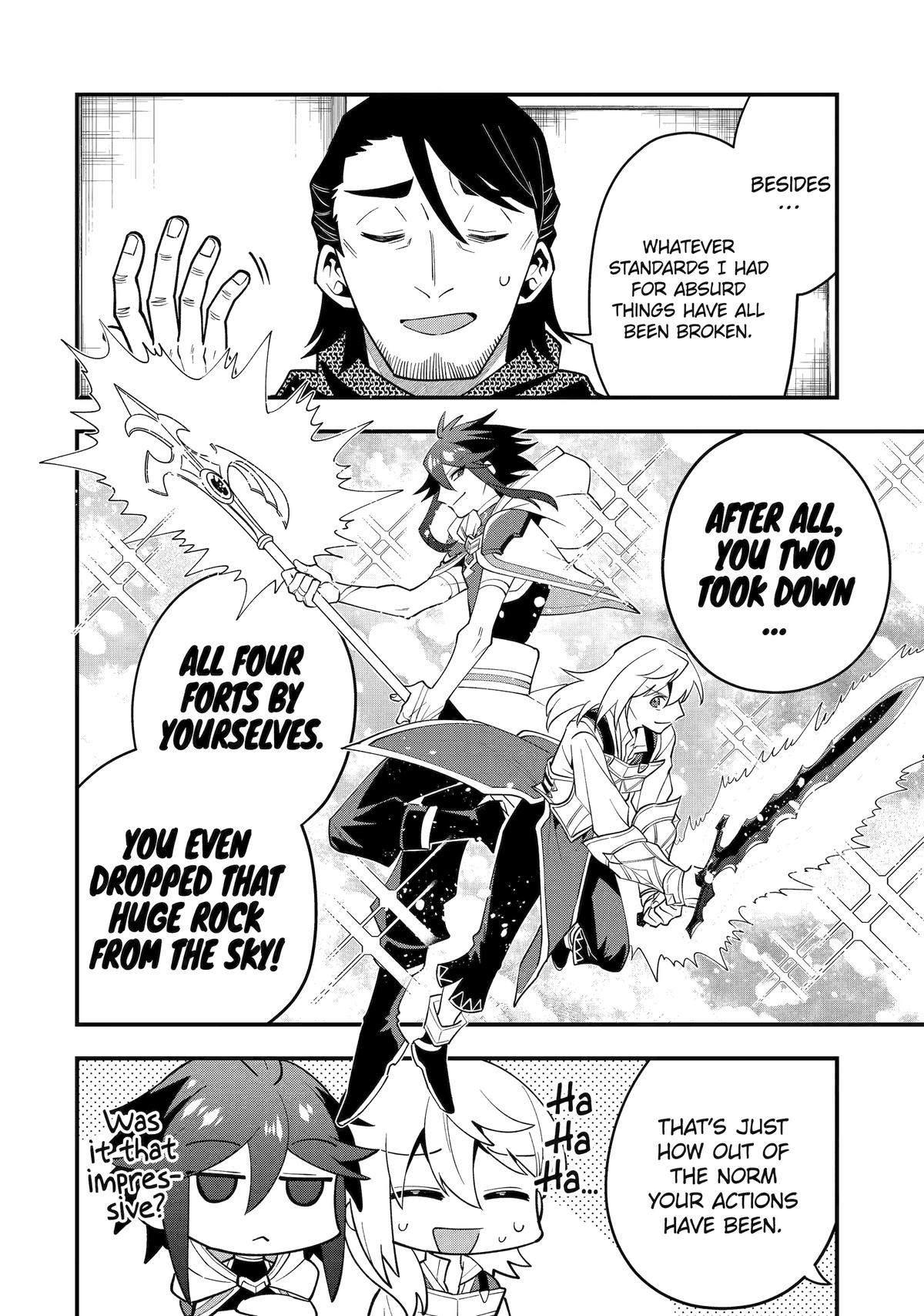 Kouryakuhon o Kushi Suru Saikyou no Mahoutsukai ~< meirei sa sero > to wa Iwa Senai Oreryuu Mao Tobatsu Saizen Ruuto ~ Chapter 56 page 6 - Chapter 56