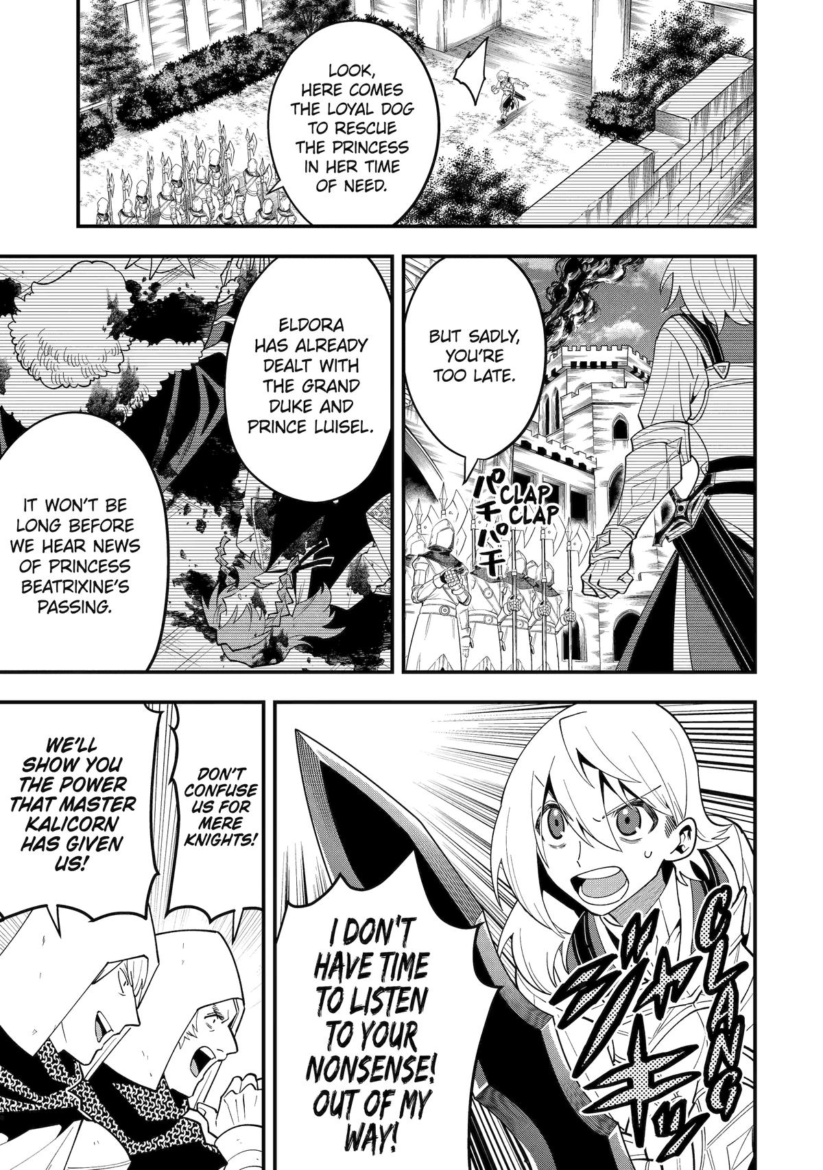 Kouryakuhon o Kushi Suru Saikyou no Mahoutsukai ~< meirei sa sero > to wa Iwa Senai Oreryuu Mao Tobatsu Saizen Ruuto ~ Chapter 56 page 9 - Chapter 56