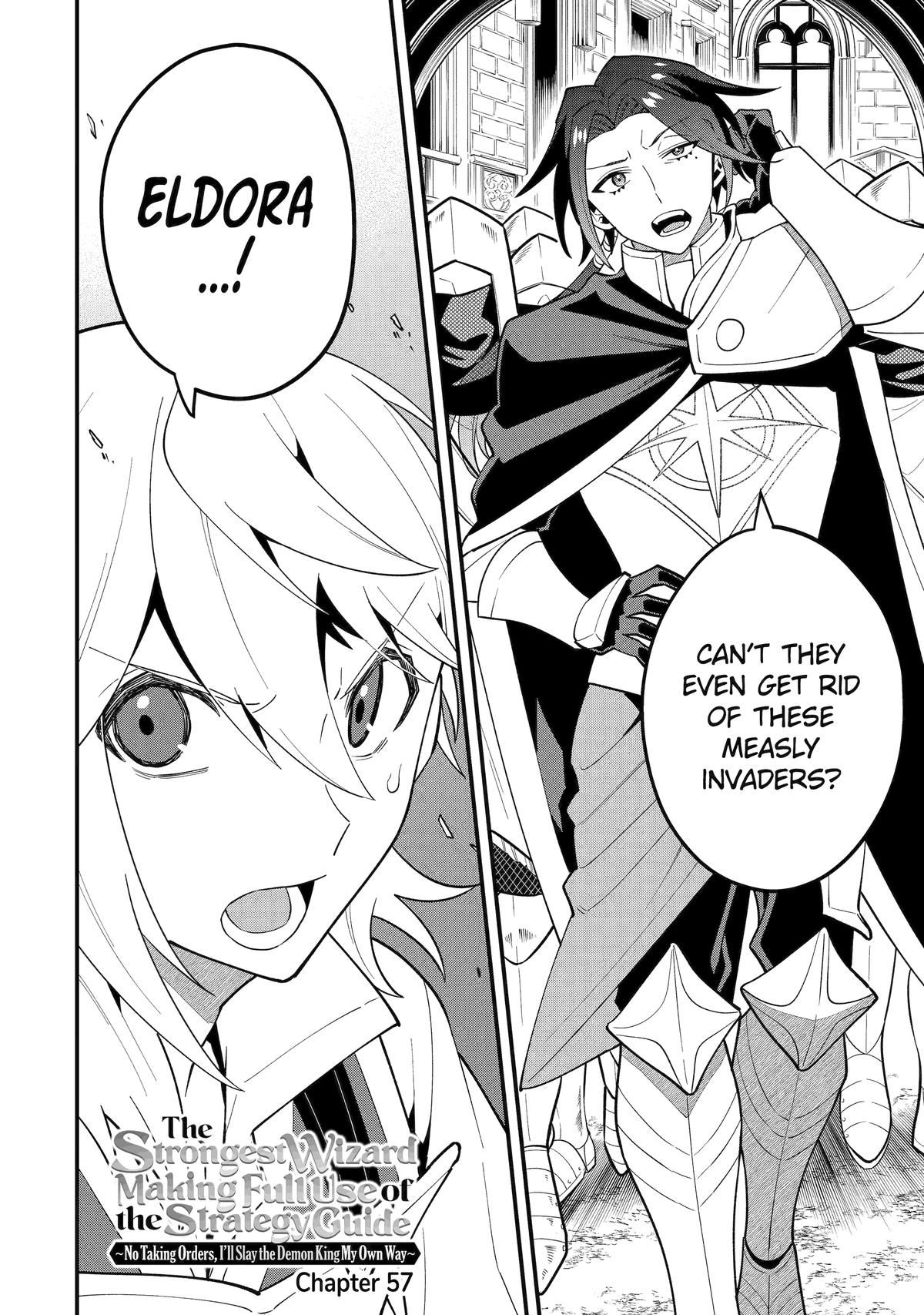 Kouryakuhon o Kushi Suru Saikyou no Mahoutsukai ~< meirei sa sero > to wa Iwa Senai Oreryuu Mao Tobatsu Saizen Ruuto ~ Chapter 57 page 2 - Chapter 57