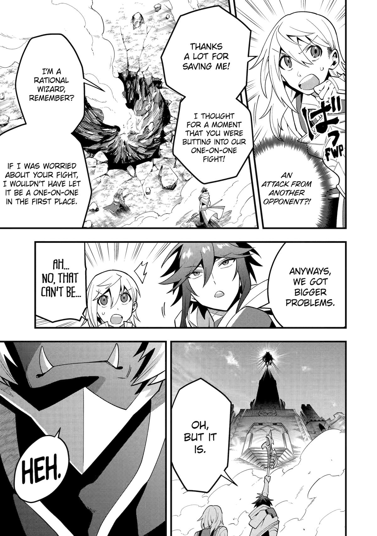Kouryakuhon o Kushi Suru Saikyou no Mahoutsukai ~< meirei sa sero > to wa Iwa Senai Oreryuu Mao Tobatsu Saizen Ruuto ~ Chapter 57 page 21 - Chapter 57