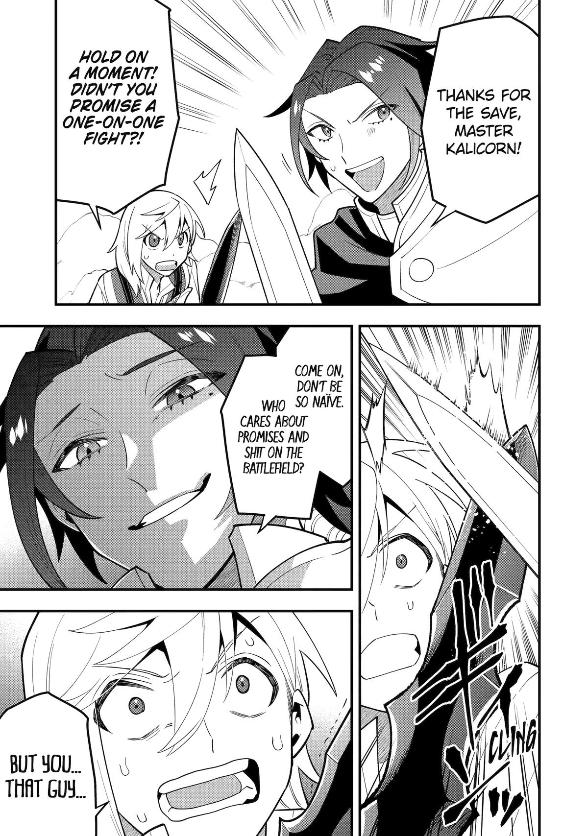Kouryakuhon o Kushi Suru Saikyou no Mahoutsukai ~< meirei sa sero > to wa Iwa Senai Oreryuu Mao Tobatsu Saizen Ruuto ~ Chapter 57 page 23 - Chapter 57