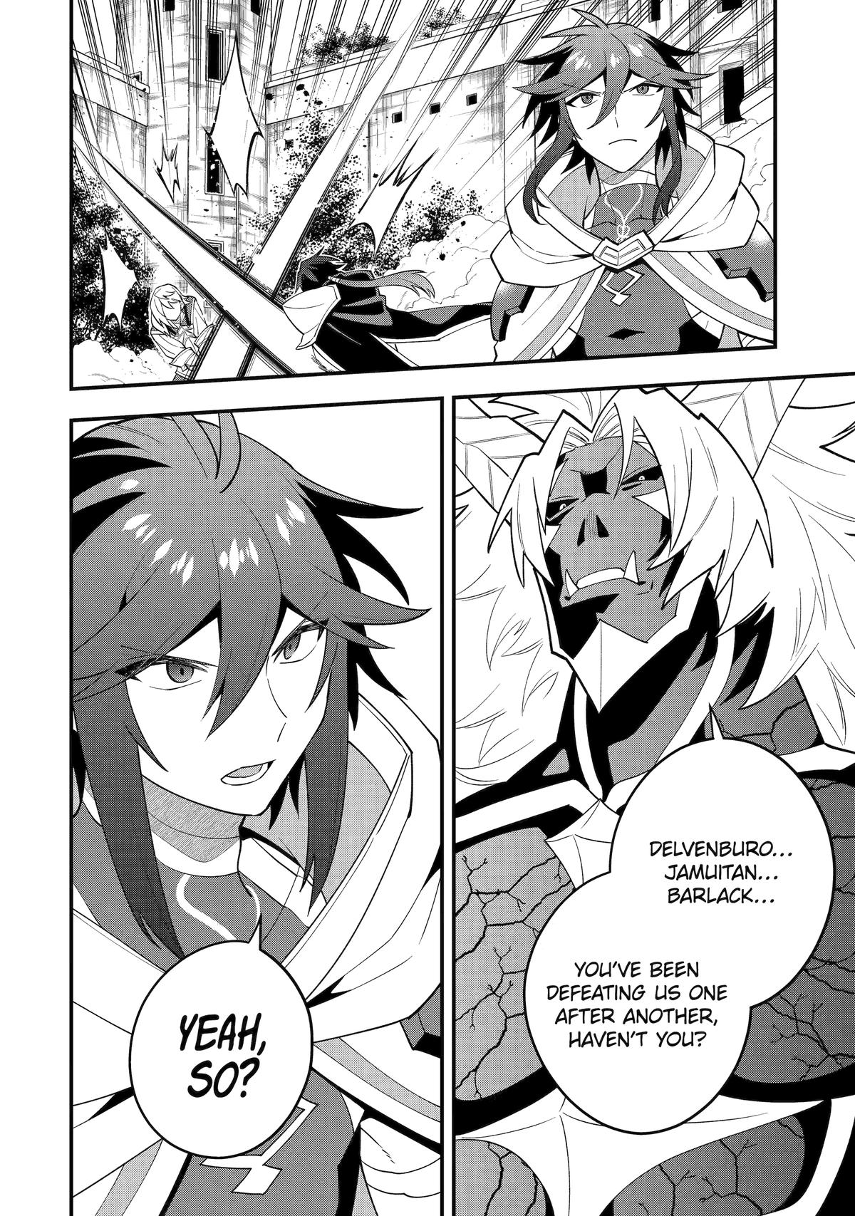 Kouryakuhon o Kushi Suru Saikyou no Mahoutsukai ~< meirei sa sero > to wa Iwa Senai Oreryuu Mao Tobatsu Saizen Ruuto ~ Chapter 57 page 24 - Chapter 57