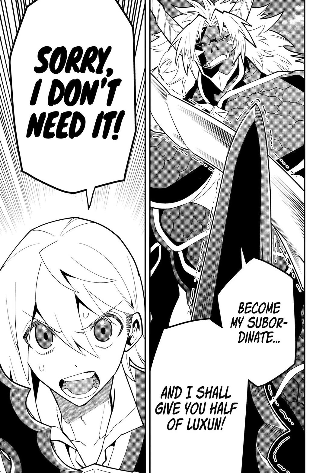 Kouryakuhon o Kushi Suru Saikyou no Mahoutsukai ~< meirei sa sero > to wa Iwa Senai Oreryuu Mao Tobatsu Saizen Ruuto ~ Chapter 58 page 21 - Chapter 58