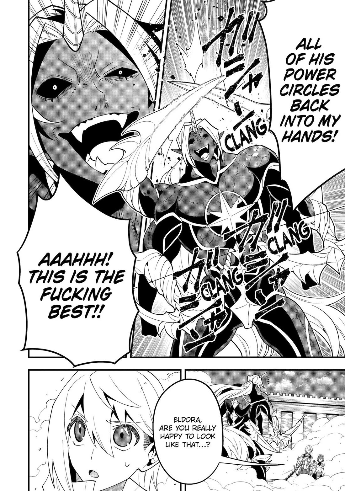Kouryakuhon o Kushi Suru Saikyou no Mahoutsukai ~< meirei sa sero > to wa Iwa Senai Oreryuu Mao Tobatsu Saizen Ruuto ~ Chapter 59 page 13 - Chapter 59