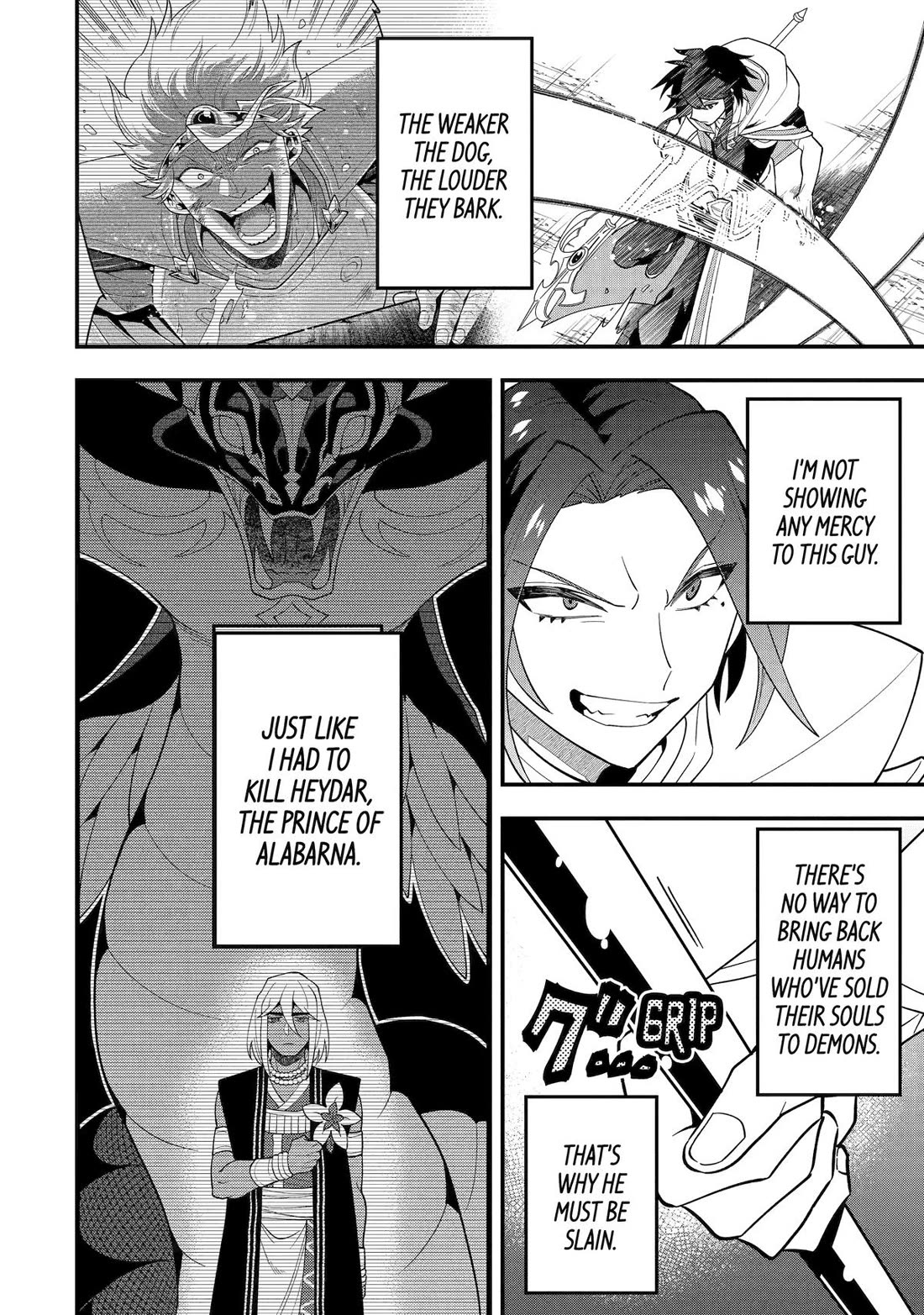 Kouryakuhon o Kushi Suru Saikyou no Mahoutsukai ~< meirei sa sero > to wa Iwa Senai Oreryuu Mao Tobatsu Saizen Ruuto ~ Chapter 59 page 2 - Chapter 59