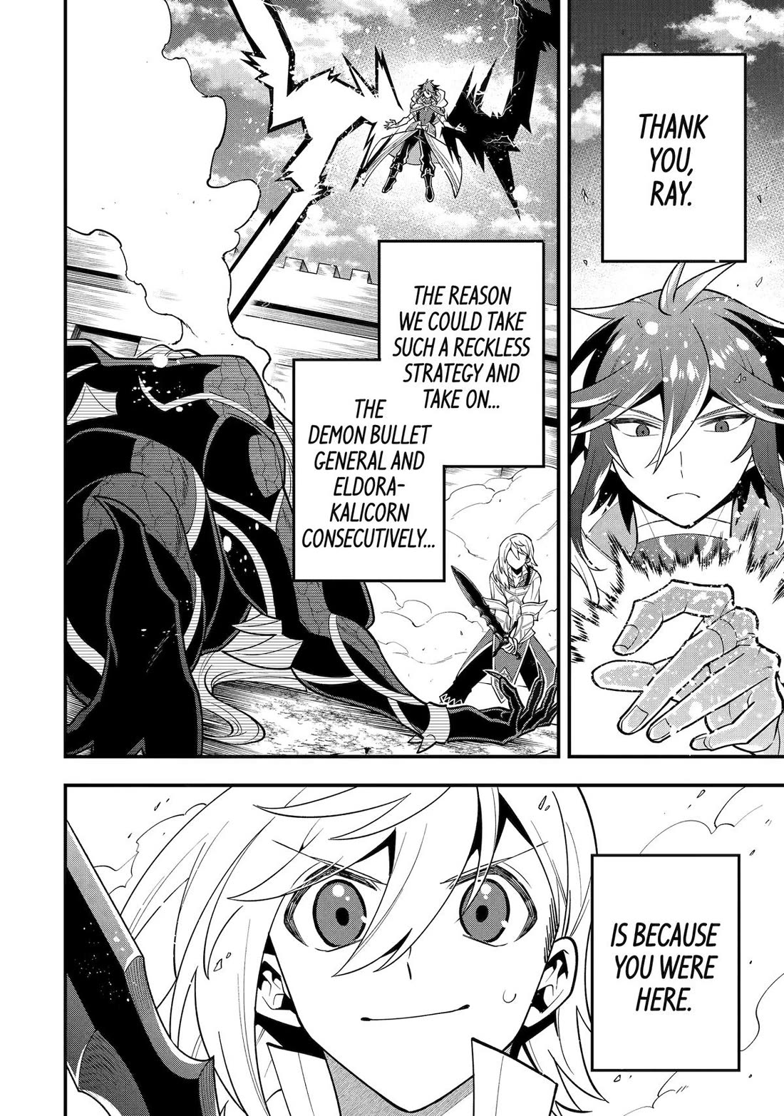 Kouryakuhon o Kushi Suru Saikyou no Mahoutsukai ~< meirei sa sero > to wa Iwa Senai Oreryuu Mao Tobatsu Saizen Ruuto ~ Chapter 59 page 26 - Chapter 59