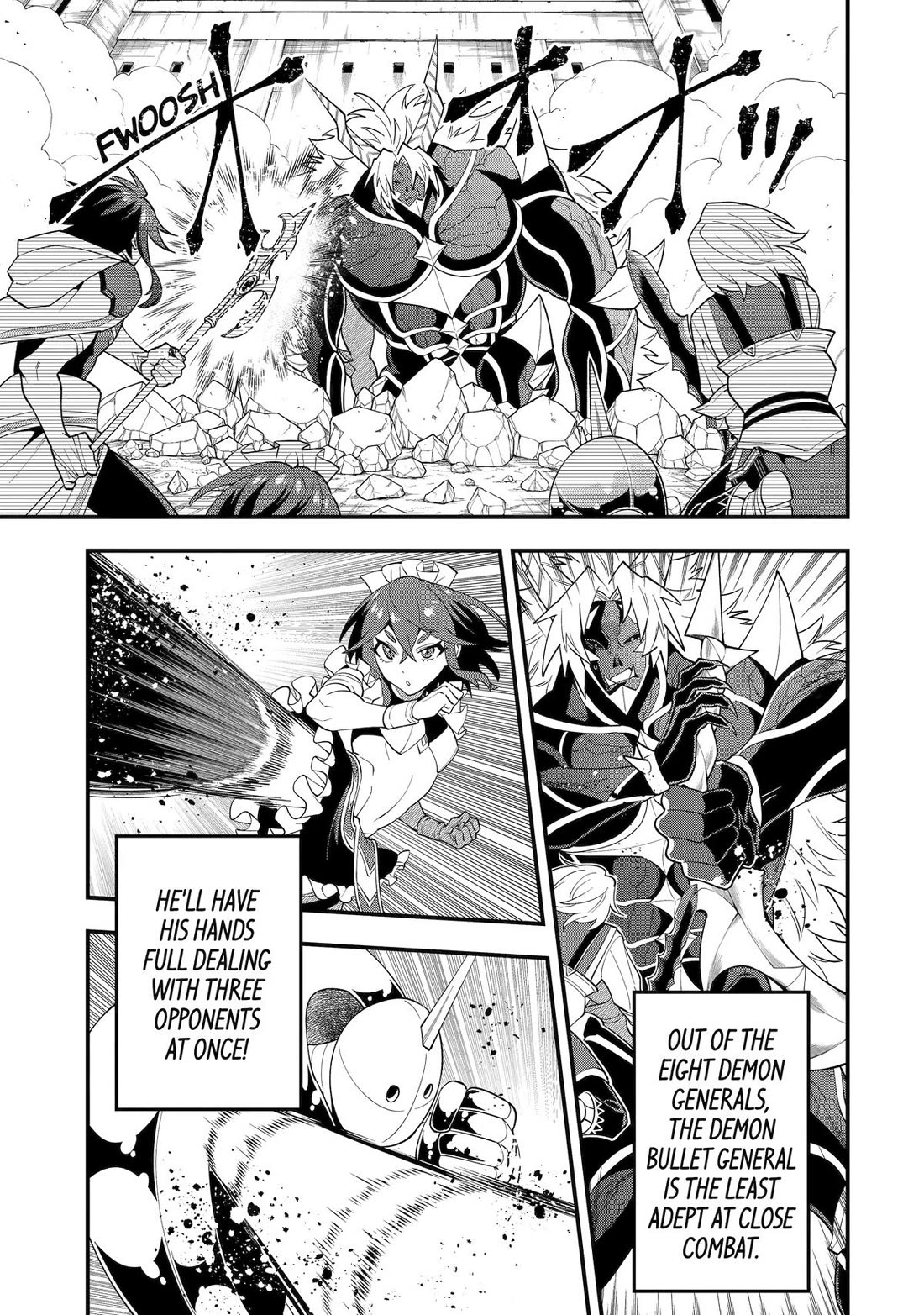Kouryakuhon o Kushi Suru Saikyou no Mahoutsukai ~< meirei sa sero > to wa Iwa Senai Oreryuu Mao Tobatsu Saizen Ruuto ~ Chapter 59 page 7 - Chapter 59