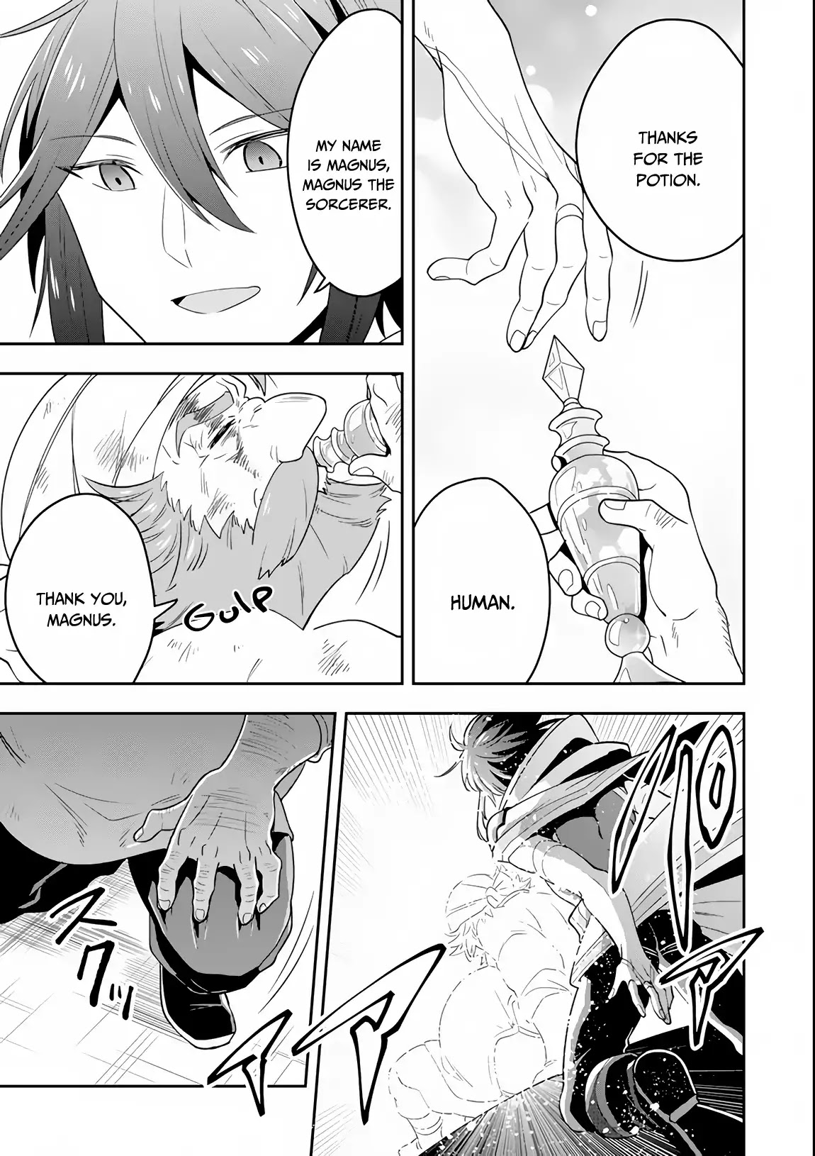 Kouryakuhon o Kushi Suru Saikyou no Mahoutsukai ~< meirei sa sero > to wa Iwa Senai Oreryuu Mao Tobatsu Saizen Ruuto ~ Chapter 6 page 6 - Chapter 6
