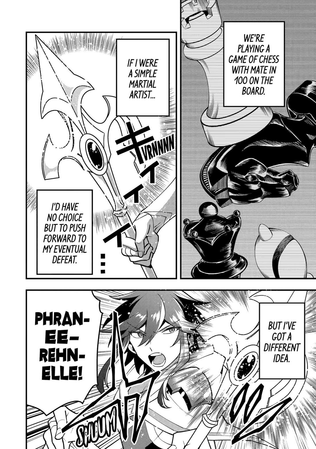 Kouryakuhon o Kushi Suru Saikyou no Mahoutsukai ~< meirei sa sero > to wa Iwa Senai Oreryuu Mao Tobatsu Saizen Ruuto ~ Chapter 60 page 12 - Chapter 60