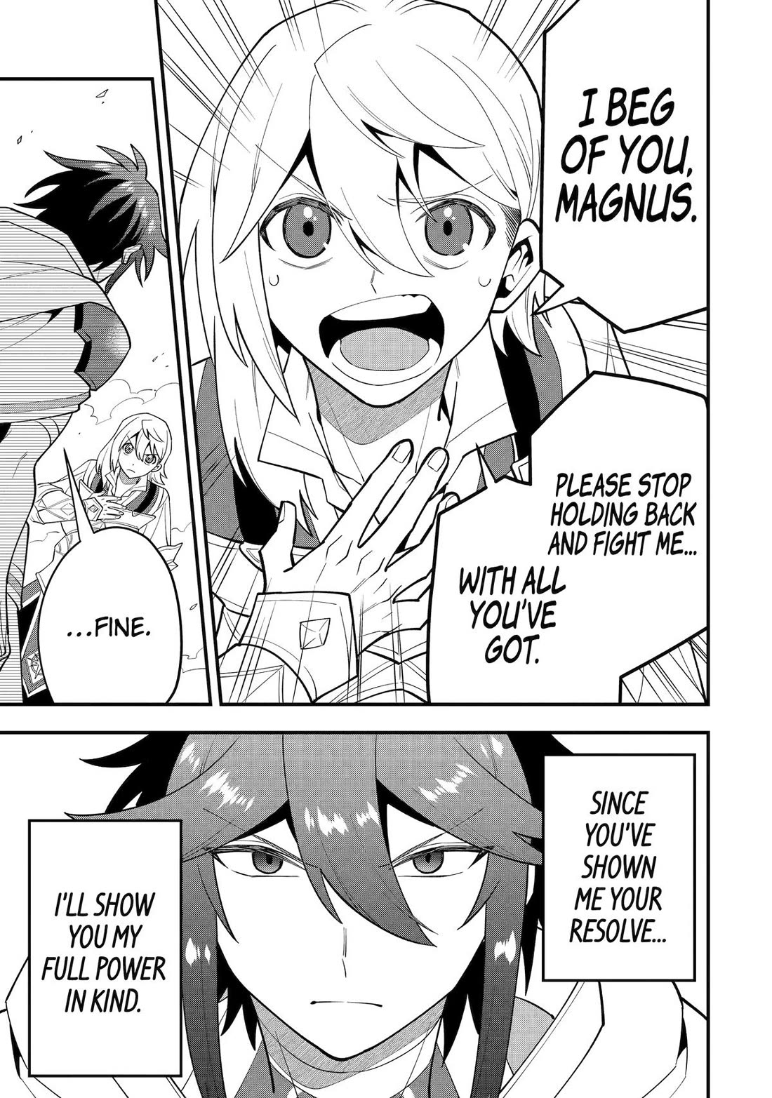 Kouryakuhon o Kushi Suru Saikyou no Mahoutsukai ~< meirei sa sero > to wa Iwa Senai Oreryuu Mao Tobatsu Saizen Ruuto ~ Chapter 60 page 17 - Chapter 60