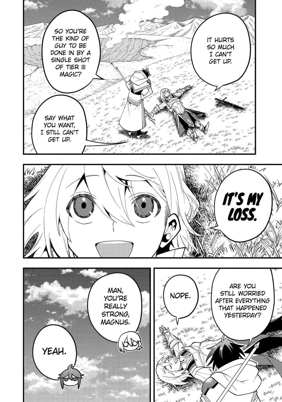 Kouryakuhon o Kushi Suru Saikyou no Mahoutsukai ~< meirei sa sero > to wa Iwa Senai Oreryuu Mao Tobatsu Saizen Ruuto ~ Chapter 60 page 24 - Chapter 60