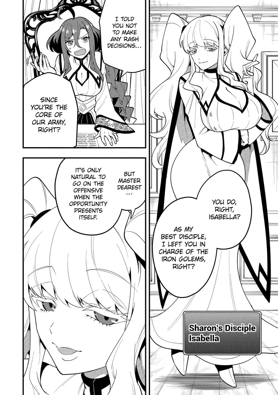 Kouryakuhon o Kushi Suru Saikyou no Mahoutsukai ~< meirei sa sero > to wa Iwa Senai Oreryuu Mao Tobatsu Saizen Ruuto ~ Chapter 61 page 14 - Chapter 61
