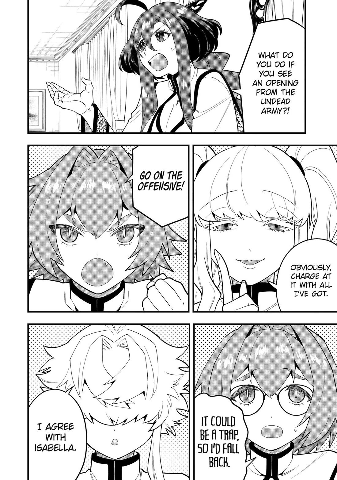 Kouryakuhon o Kushi Suru Saikyou no Mahoutsukai ~< meirei sa sero > to wa Iwa Senai Oreryuu Mao Tobatsu Saizen Ruuto ~ Chapter 61 page 22 - Chapter 61
