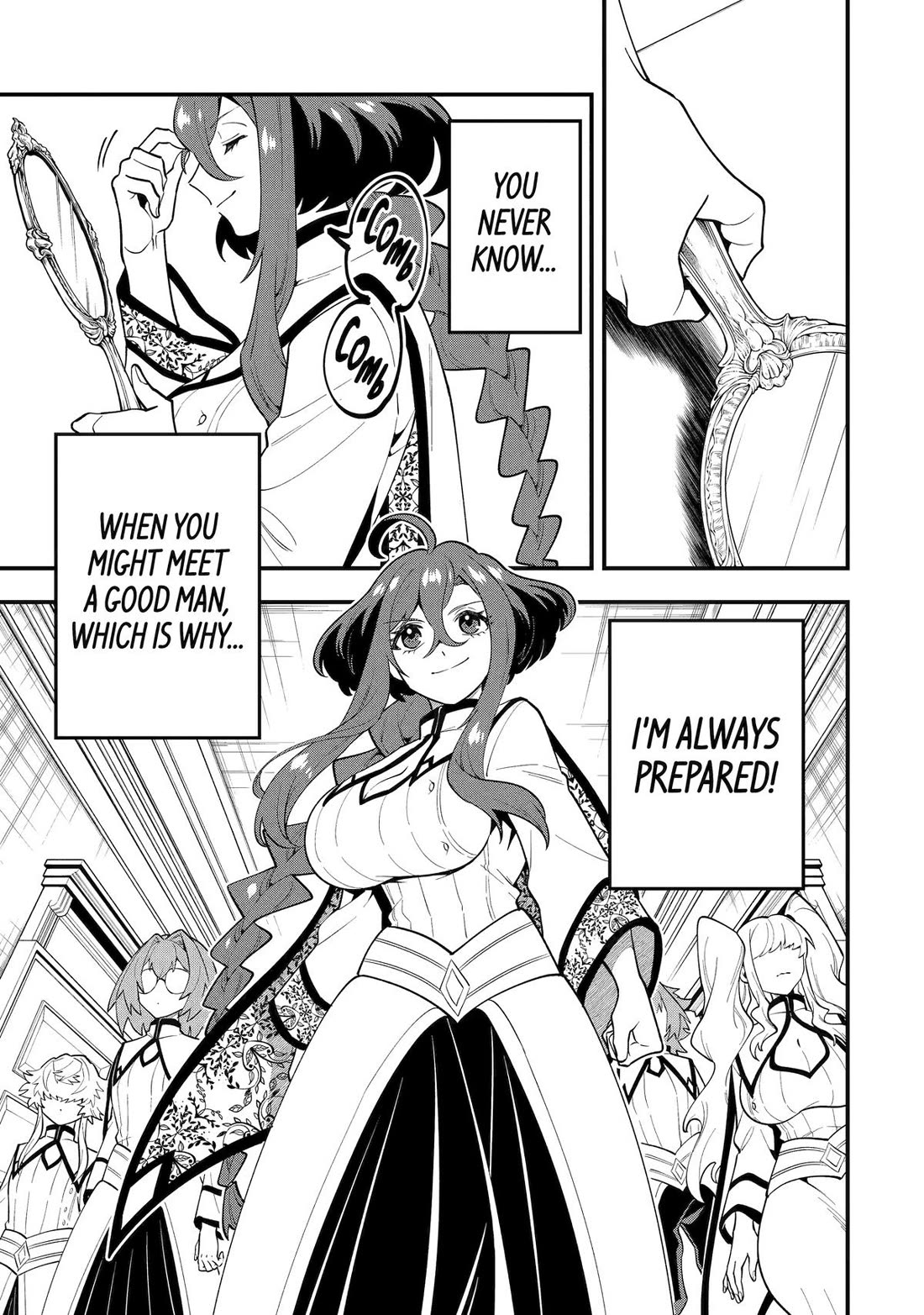 Kouryakuhon o Kushi Suru Saikyou no Mahoutsukai ~< meirei sa sero > to wa Iwa Senai Oreryuu Mao Tobatsu Saizen Ruuto ~ Chapter 61 page 27 - Chapter 61