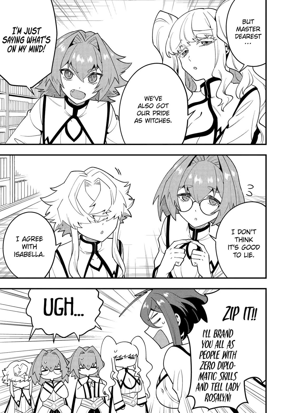 Kouryakuhon o Kushi Suru Saikyou no Mahoutsukai ~< meirei sa sero > to wa Iwa Senai Oreryuu Mao Tobatsu Saizen Ruuto ~ Chapter 62 page 13 - Chapter 62