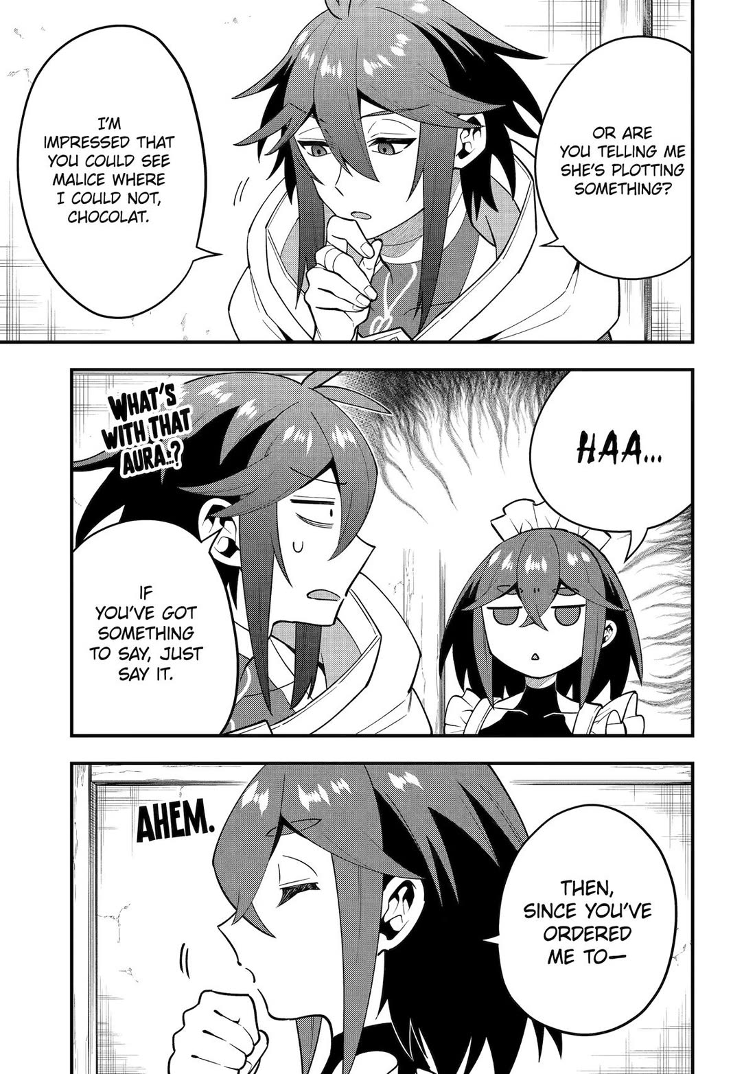 Kouryakuhon o Kushi Suru Saikyou no Mahoutsukai ~< meirei sa sero > to wa Iwa Senai Oreryuu Mao Tobatsu Saizen Ruuto ~ Chapter 62 page 17 - Chapter 62