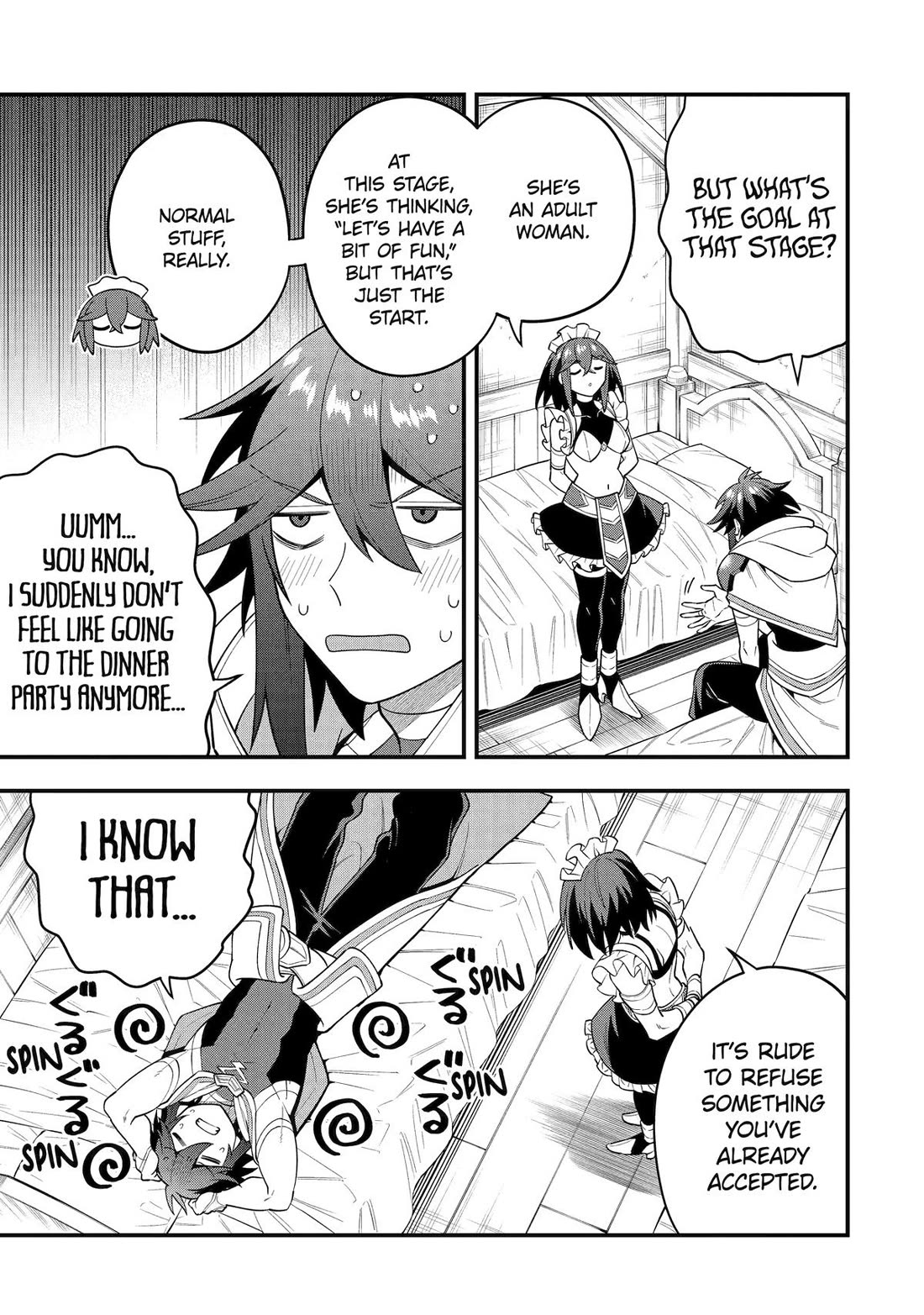 Kouryakuhon o Kushi Suru Saikyou no Mahoutsukai ~< meirei sa sero > to wa Iwa Senai Oreryuu Mao Tobatsu Saizen Ruuto ~ Chapter 62 page 19 - Chapter 62