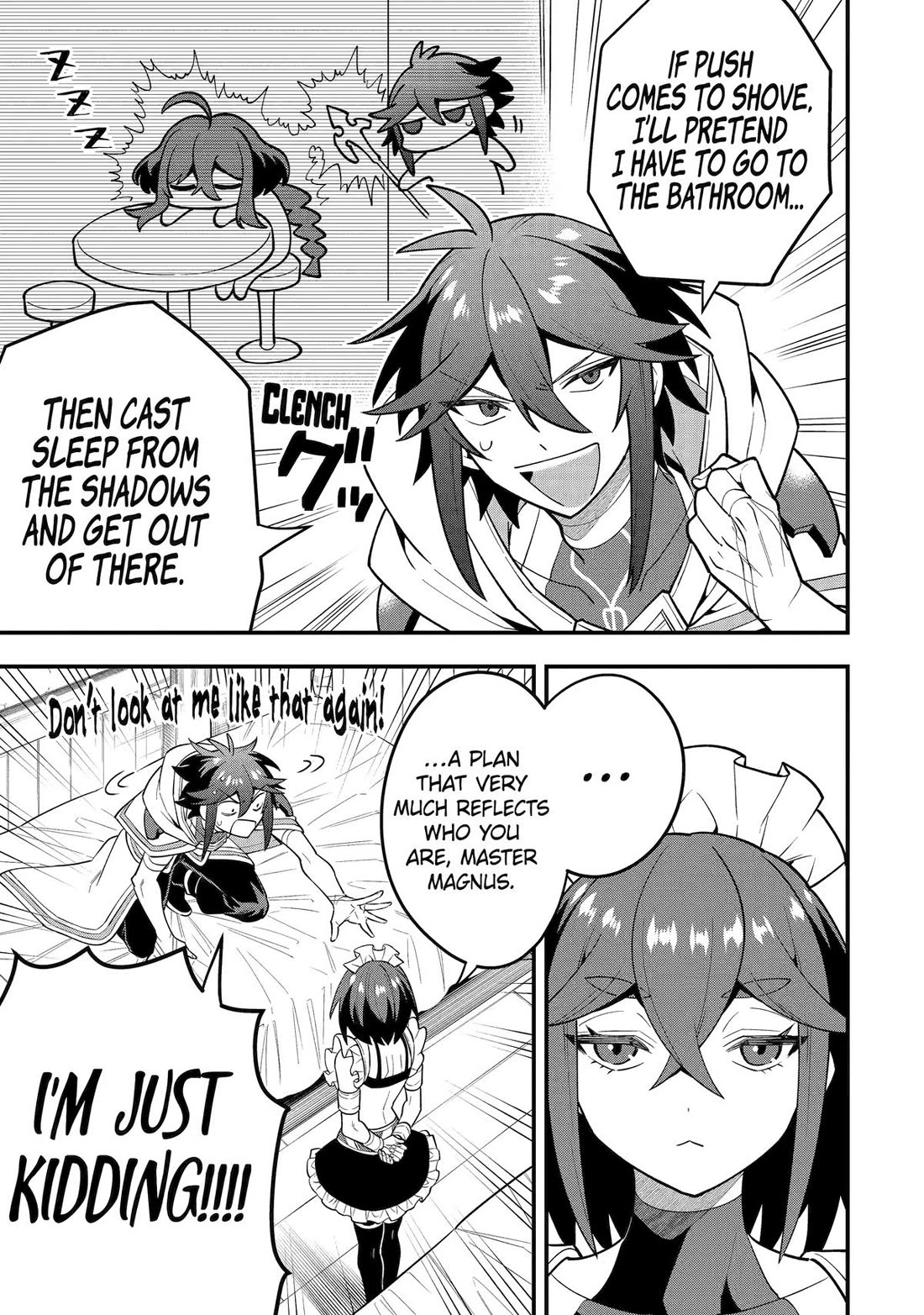 Kouryakuhon o Kushi Suru Saikyou no Mahoutsukai ~< meirei sa sero > to wa Iwa Senai Oreryuu Mao Tobatsu Saizen Ruuto ~ Chapter 62 page 21 - Chapter 62