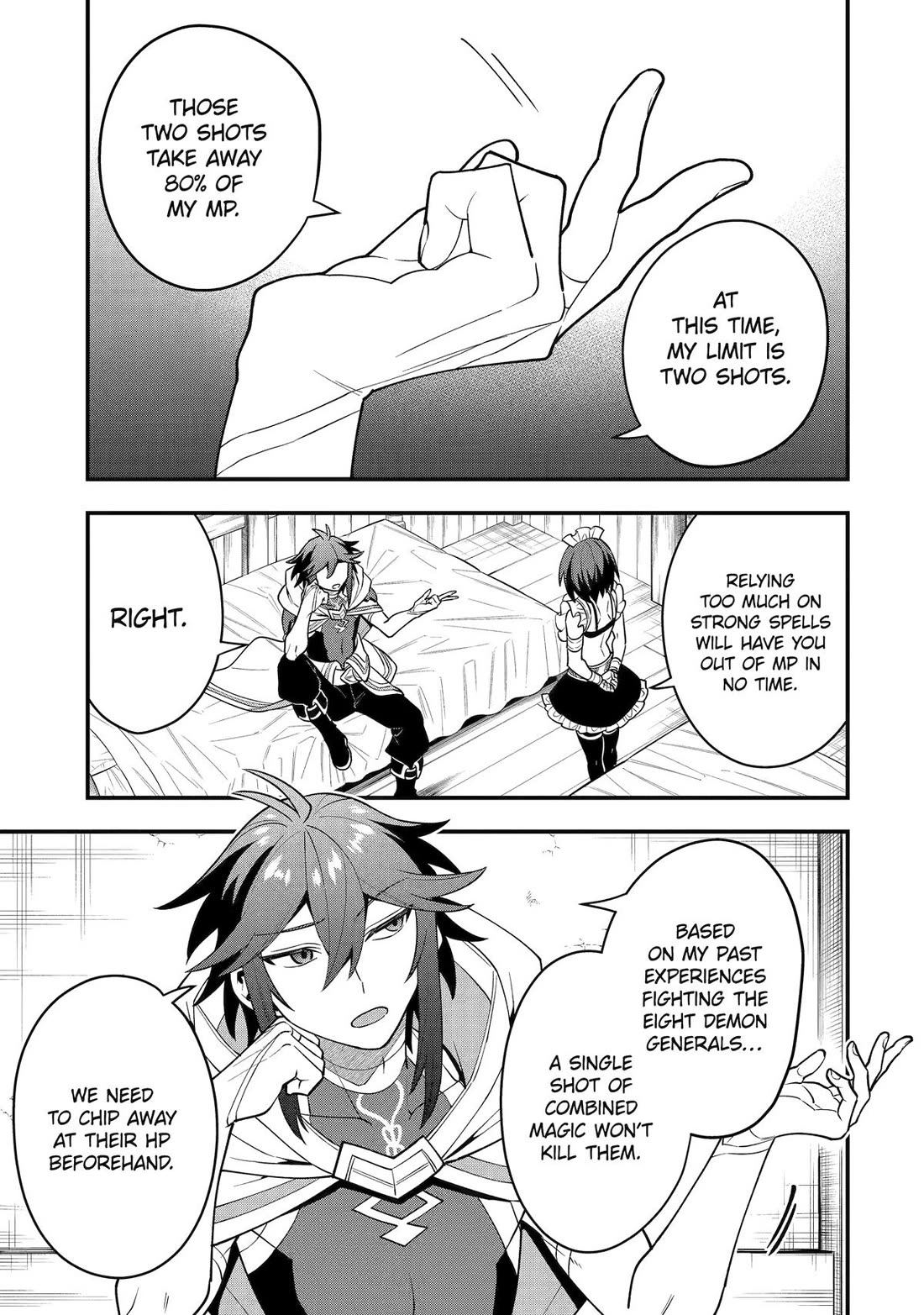 Kouryakuhon o Kushi Suru Saikyou no Mahoutsukai ~< meirei sa sero > to wa Iwa Senai Oreryuu Mao Tobatsu Saizen Ruuto ~ Chapter 62 page 23 - Chapter 62